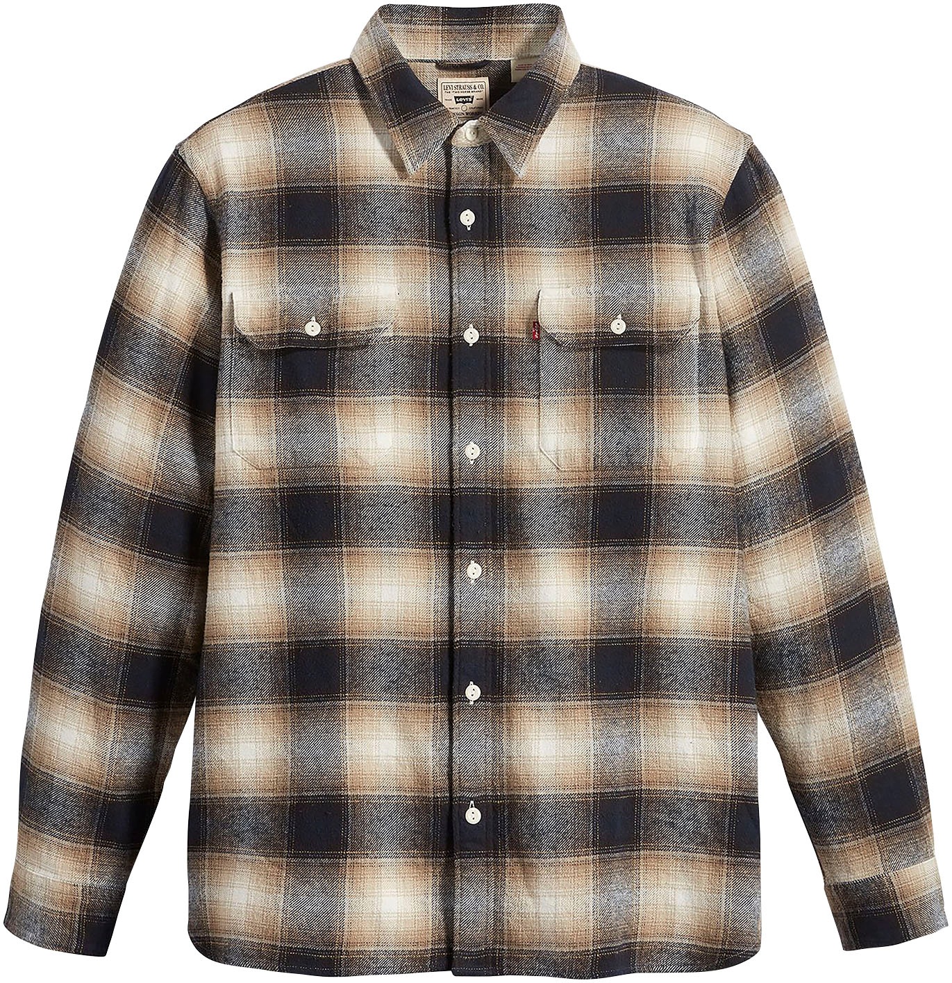 Levi's® Flanellhemd »JACKSON WORKER«, mit durchgehender Knopfleiste