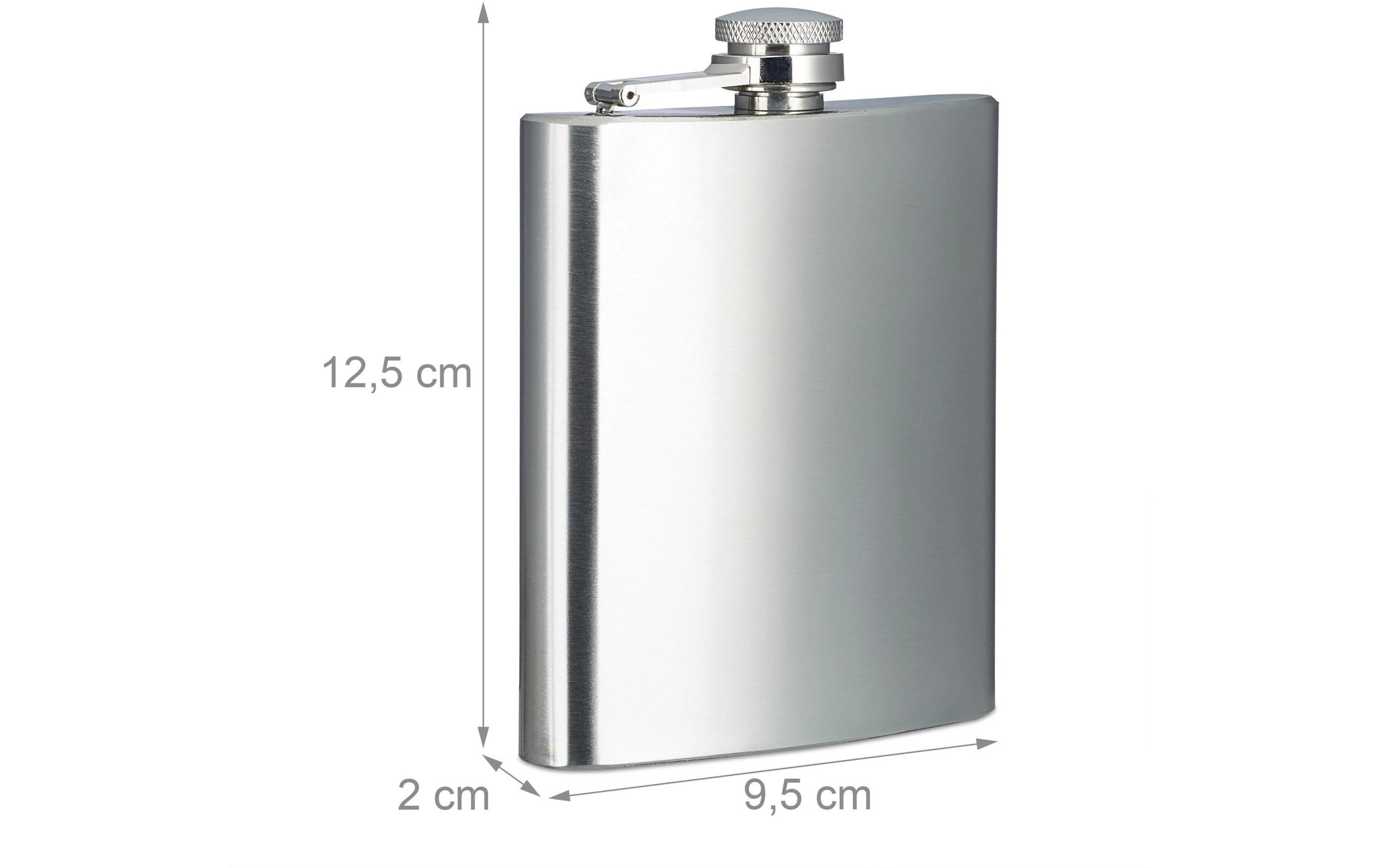 relaxdays Flachmann »10er Set, 200 ml«