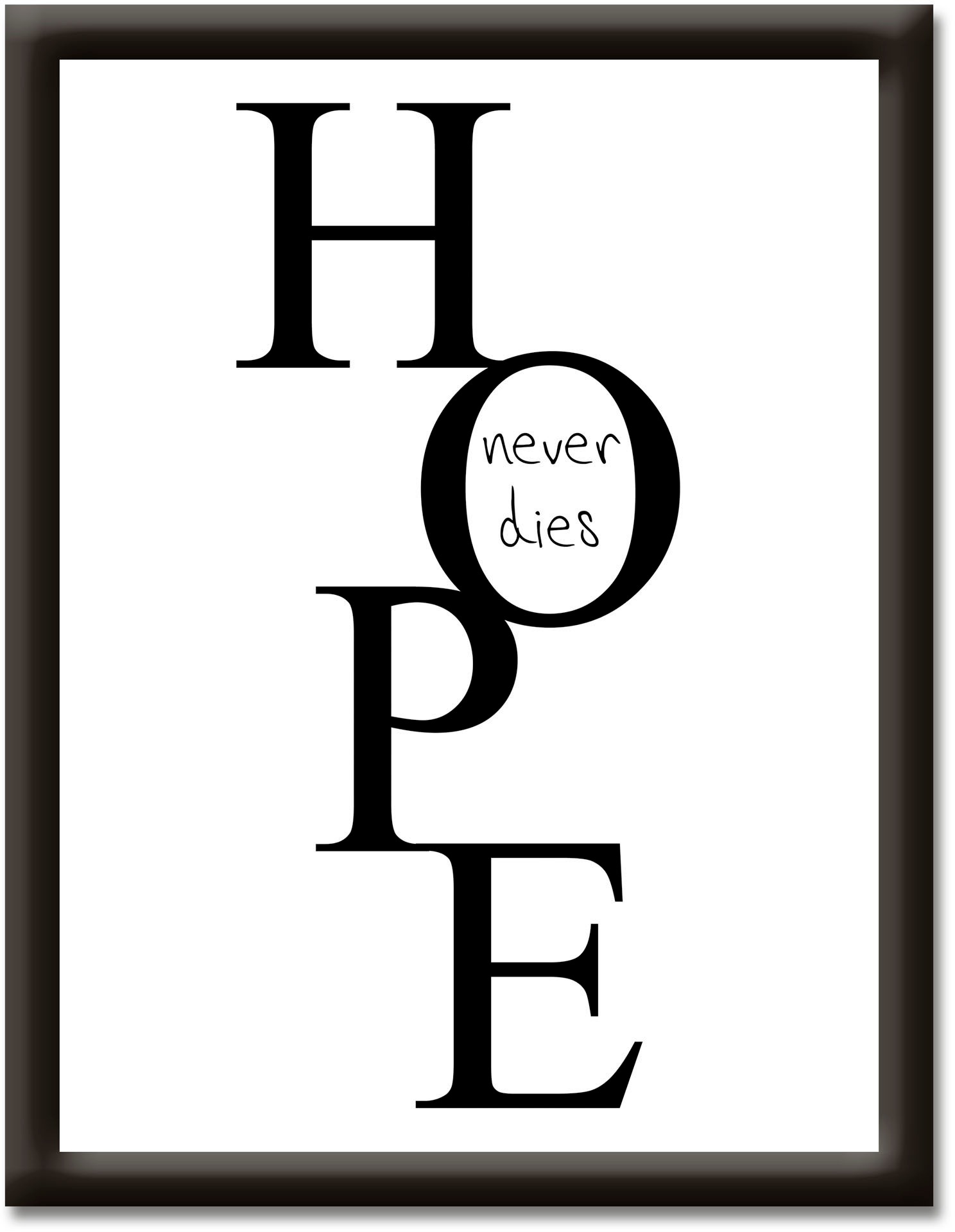 Image of Artland Wandbild »Hoffnung«, Sprüche & Texte, (1 St.) bei Ackermann Versand Schweiz