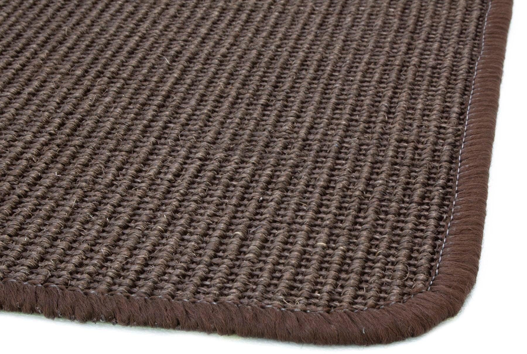 Primaflor-Ideen in Textil Läufer »SISALLUX«, rechteckig, 6 mm Höhe, Teppich-Läufer, gewebt, Obermaterial 100% Sisal, ideal in Diele & Flur