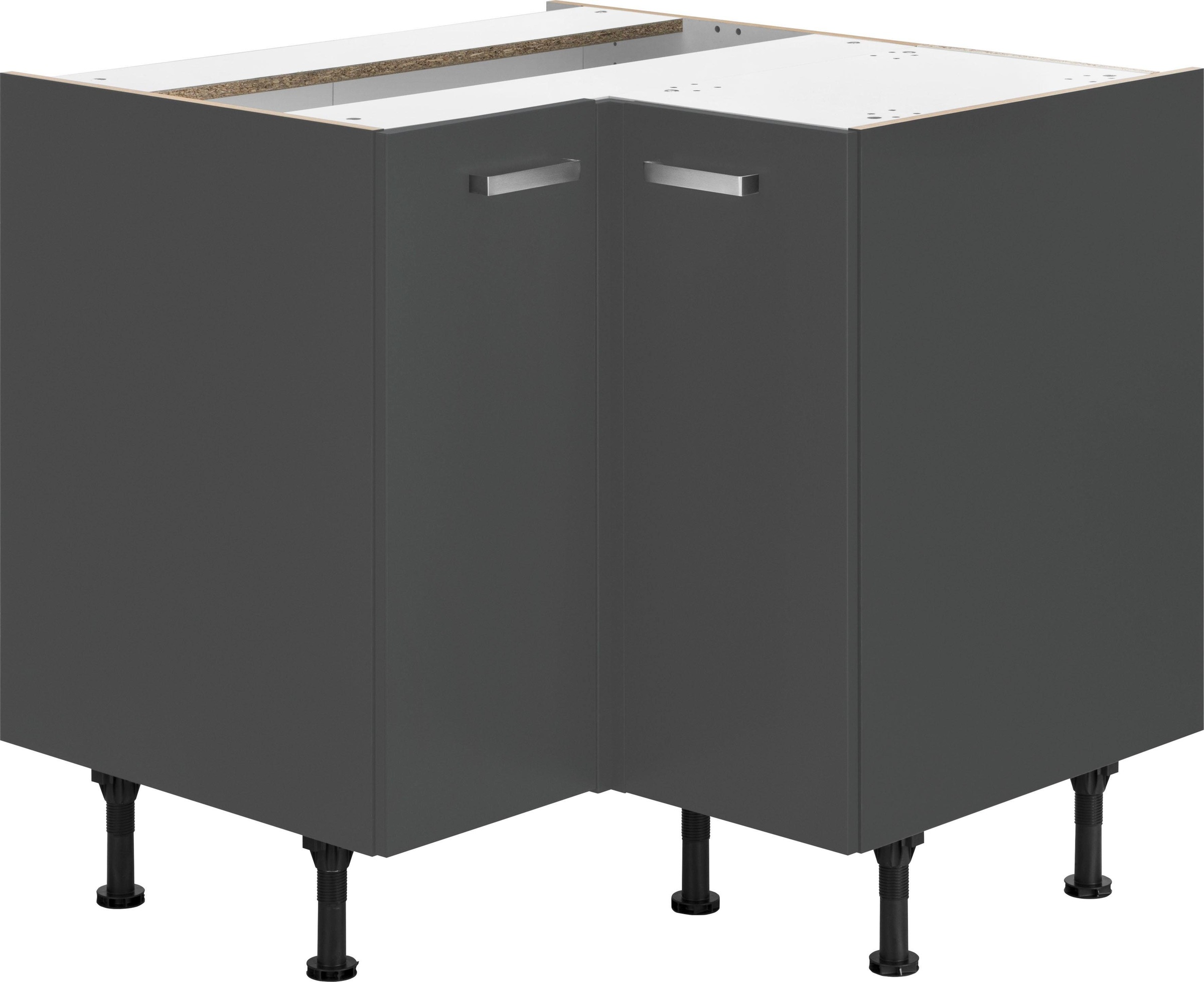 OPTIFIT Eckunterschrank »Parma« Breite 90 x 90 cm