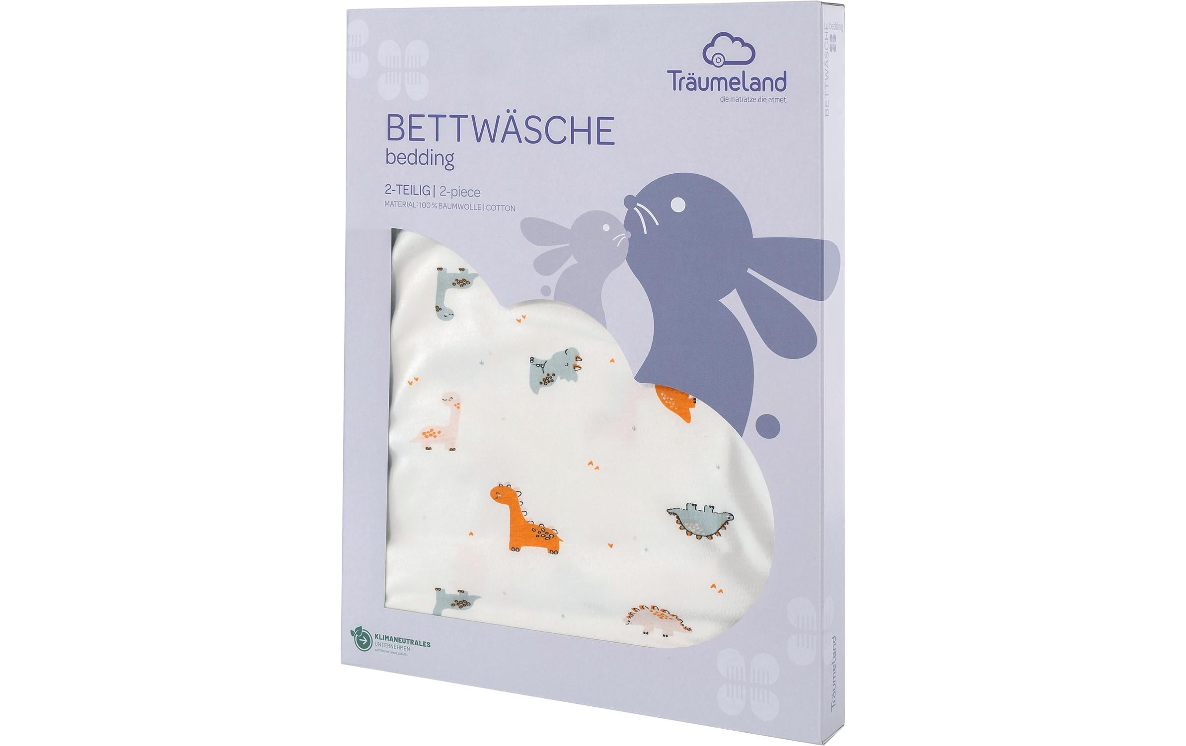 Träumeland Kinderbettwäsche »Dinolino 100/135 + 40/60 cm«