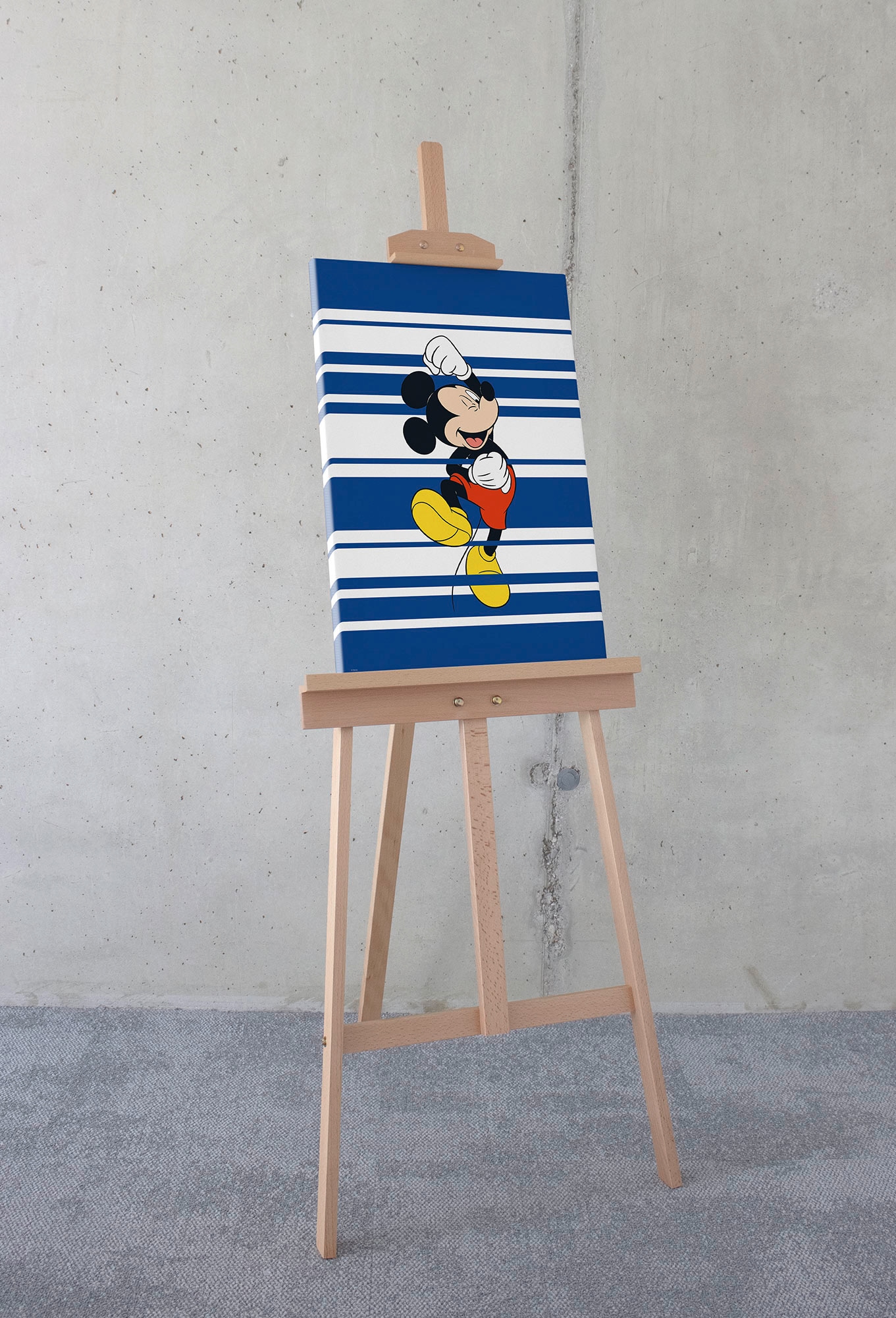 Komar Leinwandbild »Mickey Rockstar«, (1 St.), 40x60 cm (Breite x Höhe), Keilrahmenbild