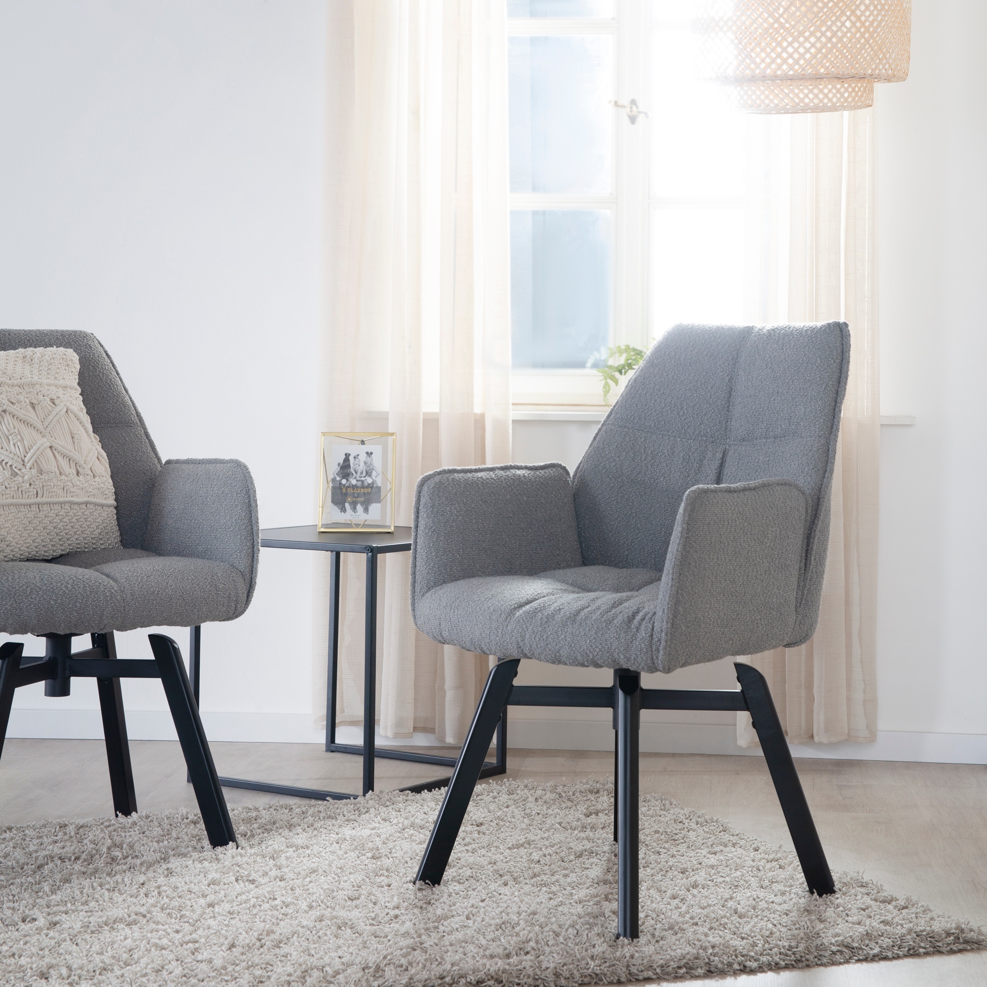 INOSIGN Chaise de salle à manger »Lara« (Ensemble) 2 cuislot de 2