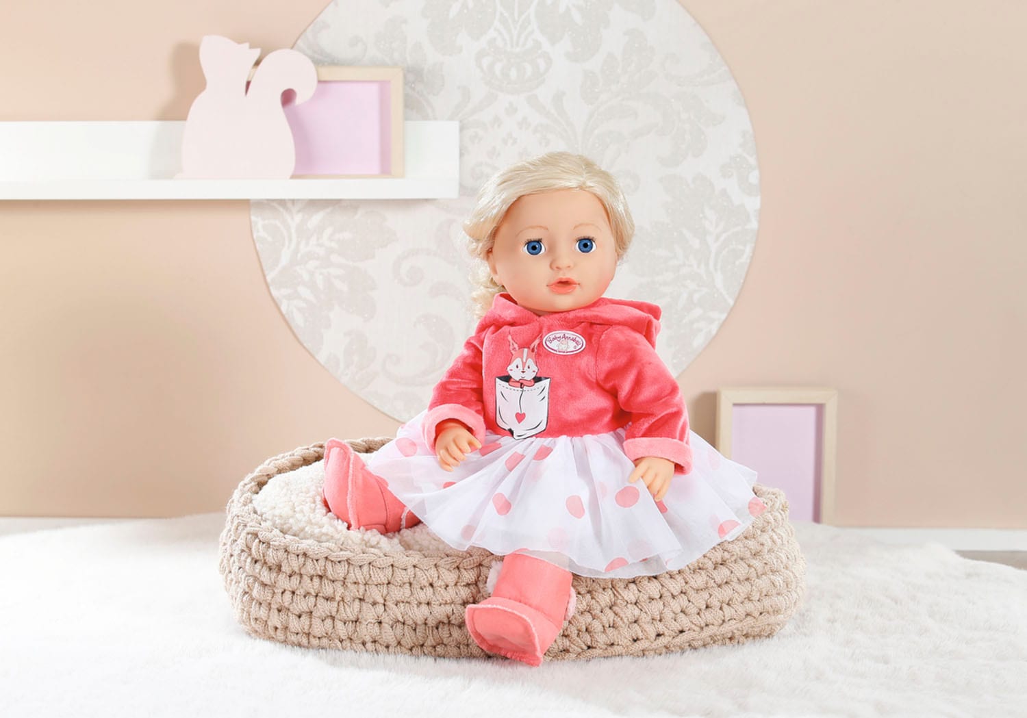 Baby Annabell Puppenkleidung »Deluxe Eichhörnchen Tutu, 43 cm«