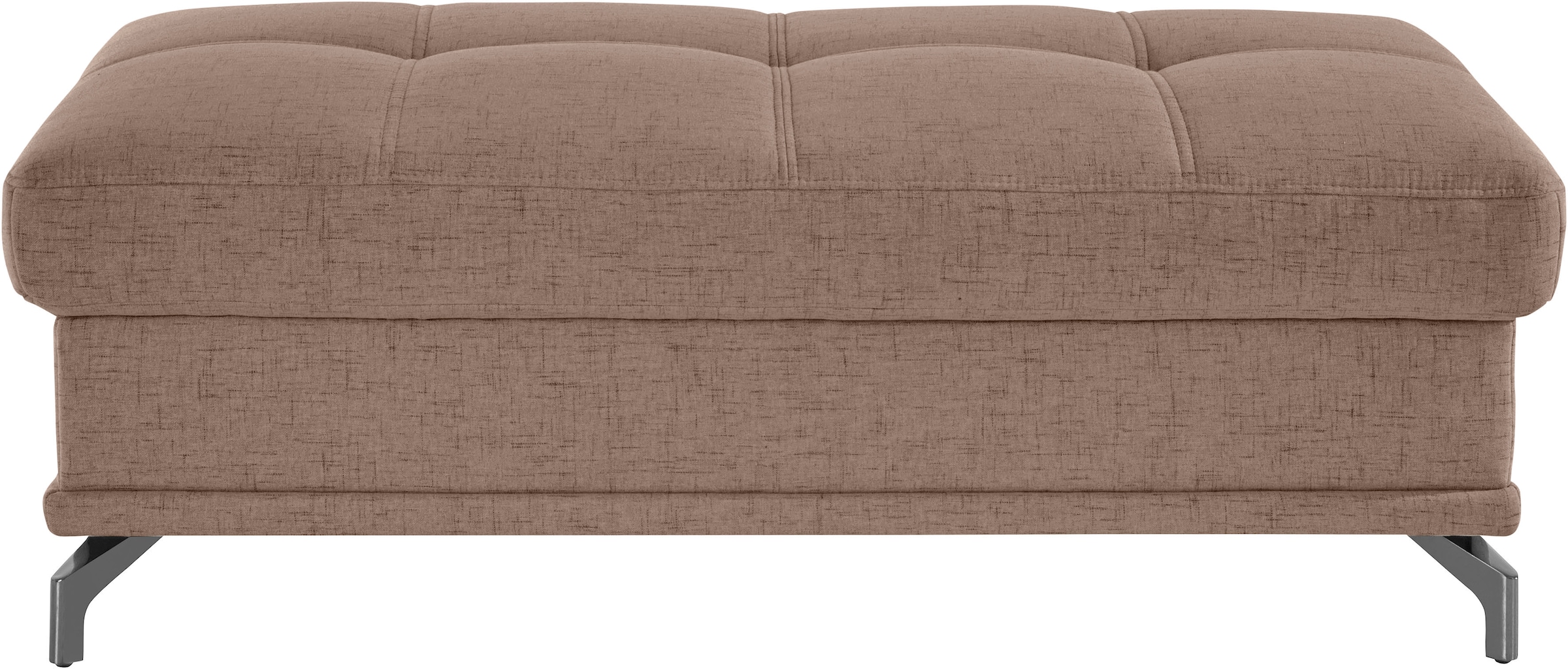 PLACES OF STYLE Polsterhocker »Costello, B: 133 cm« individuell zu kombinieren, Federkern