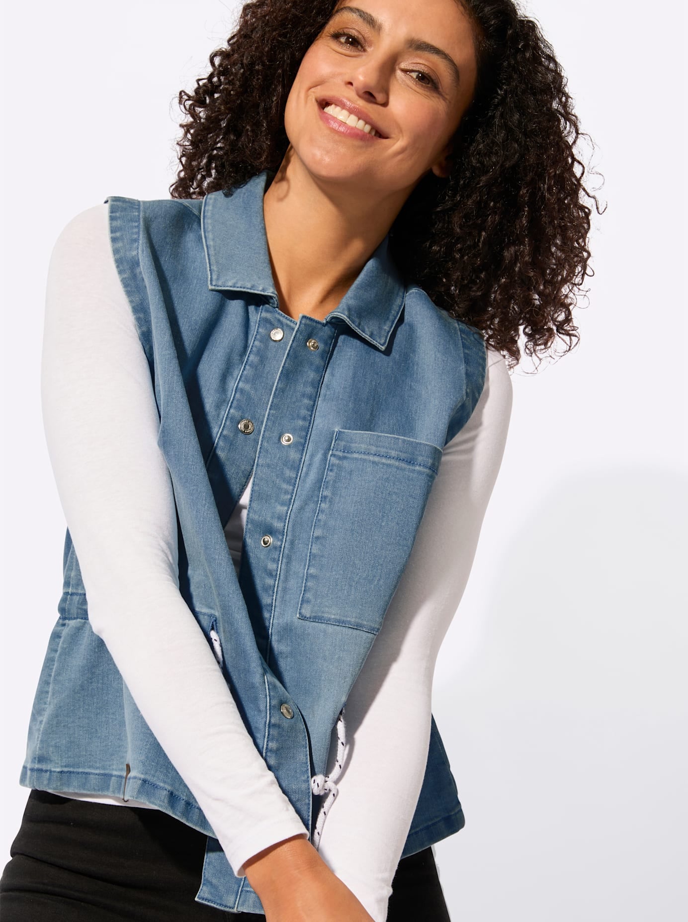 Casual Looks Gilet en jean