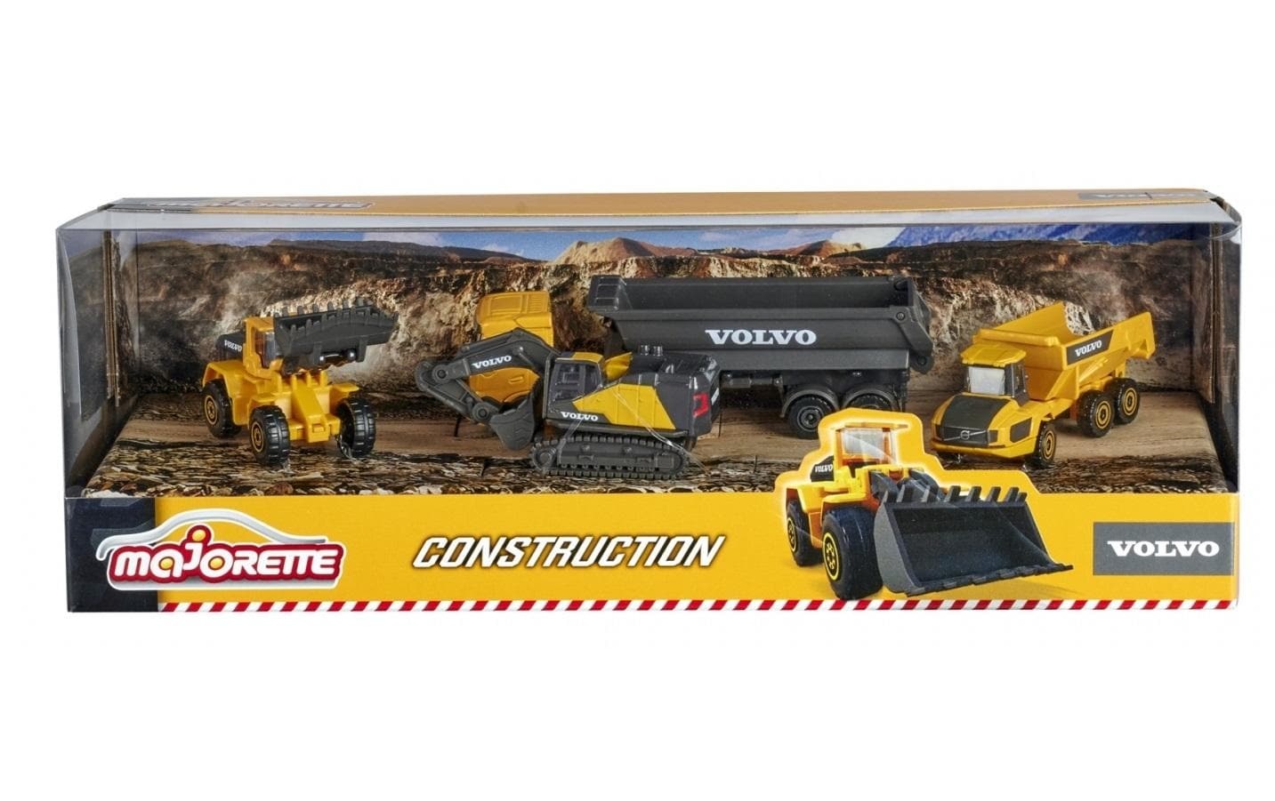 majORETTE Spielzeug-Baumaschine »Pieces Giftpack«