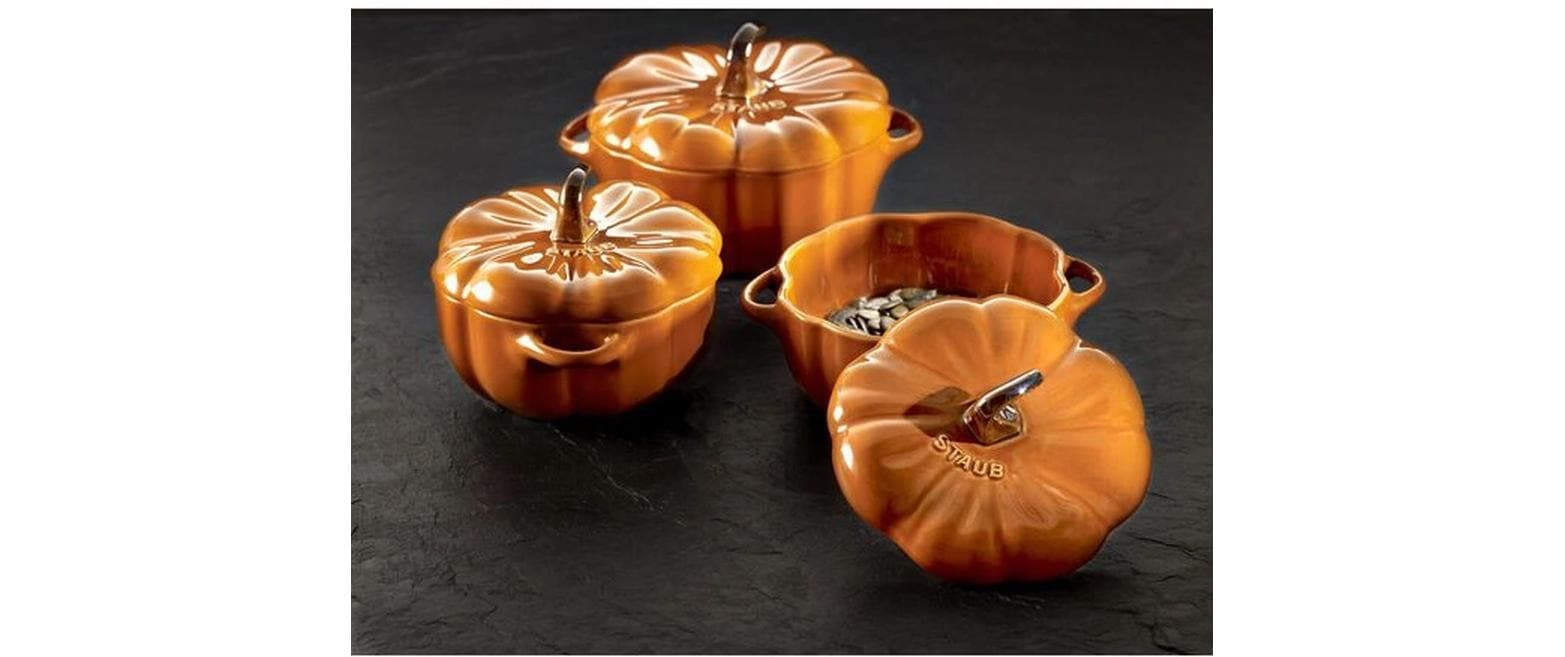 STAUB Bräter »Cocotte Kürbis 12 cm, 0.5 l« Gusseisen