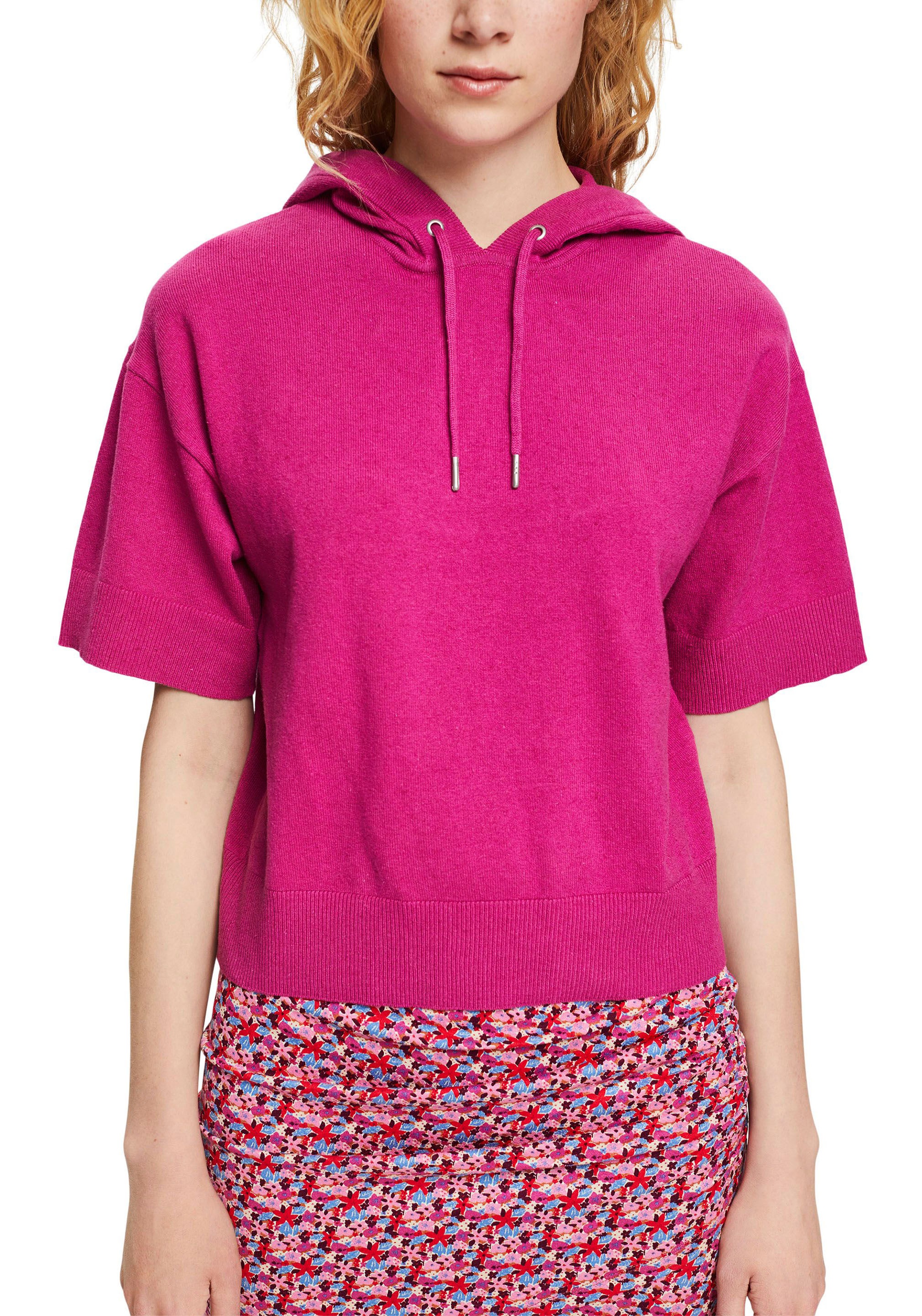 Image of edc by Esprit Strickpullover, mit feinem Leinen-Struktur-Effekt bei Ackermann Versand Schweiz