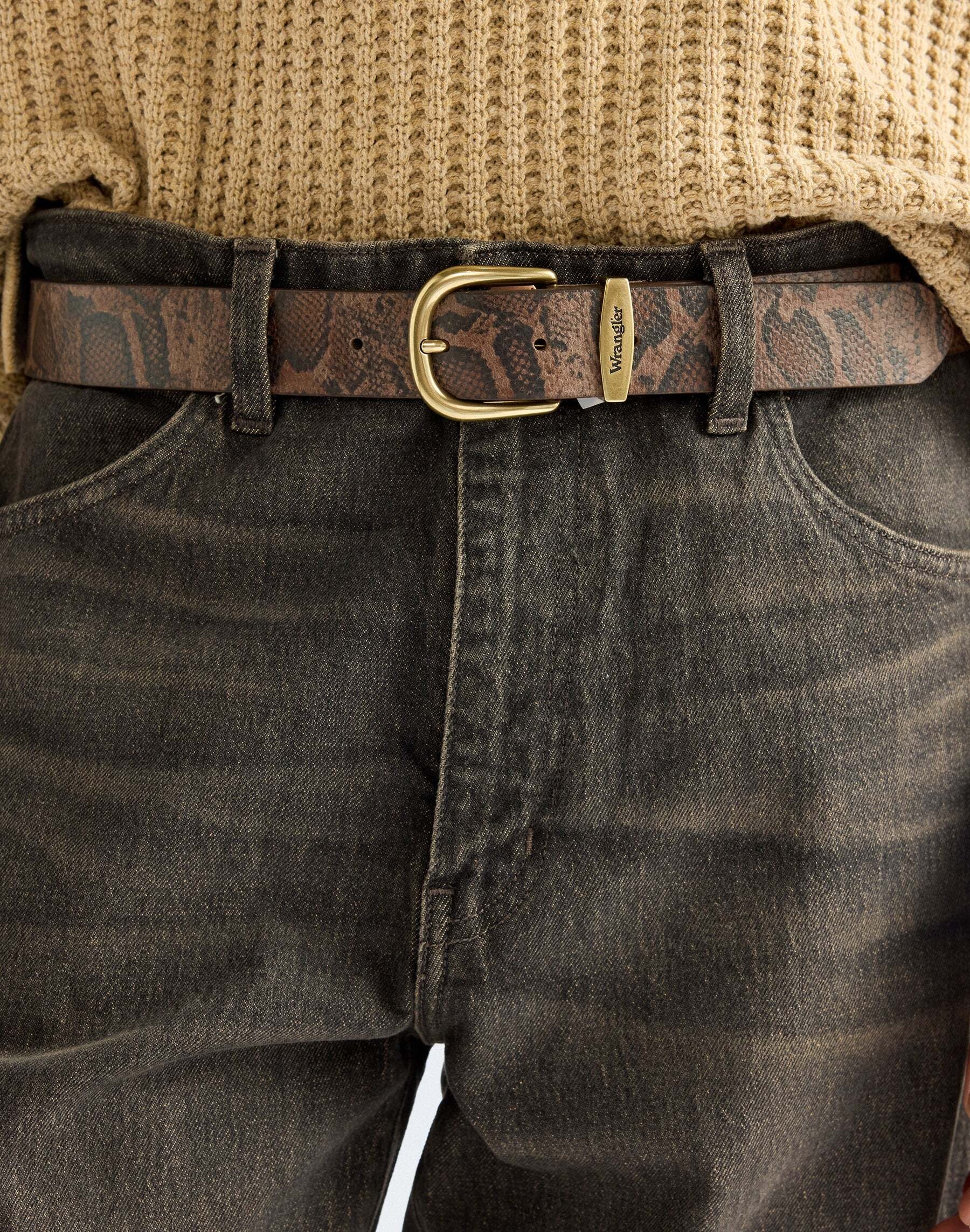Wrangler Hüftgürtel »WRANGLER Gürtel Snake«