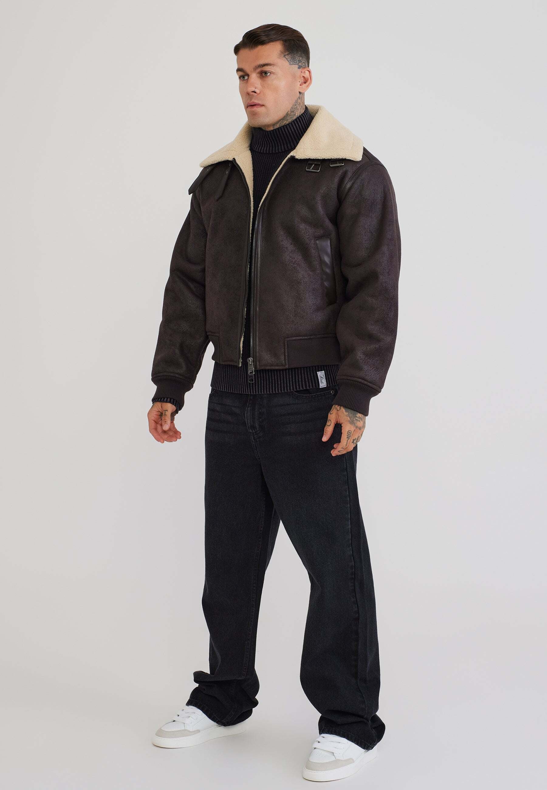 Siksilk Veste courte »Siksilk Jacke Aviator Bomber«