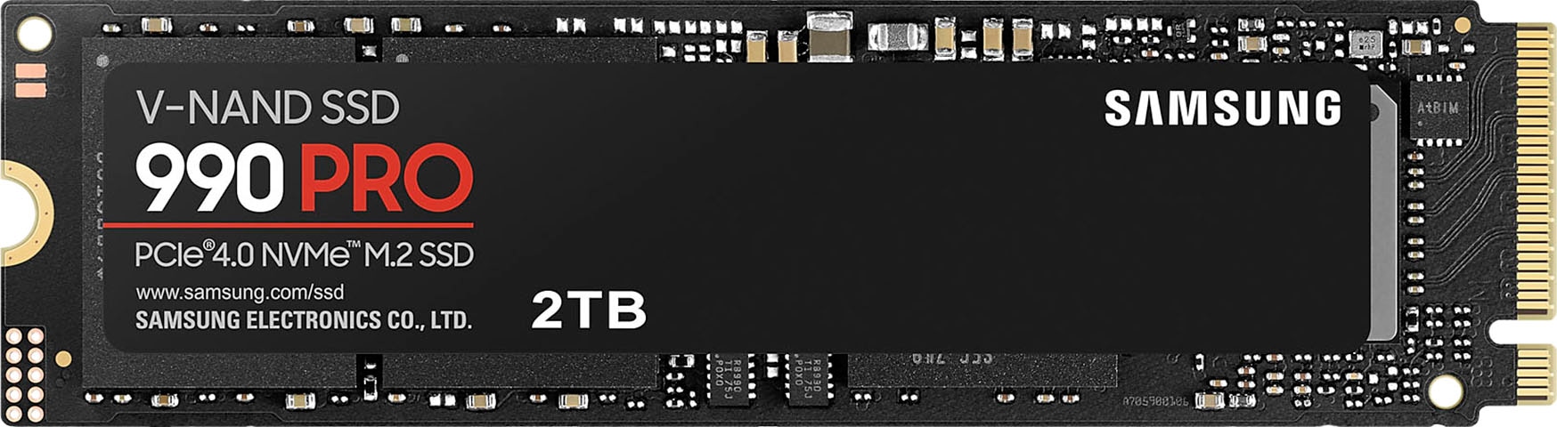 Samsung interne SSD »990 PRO NVMe™ M.2«, Anschluss PCIe Gen 4.0 x4