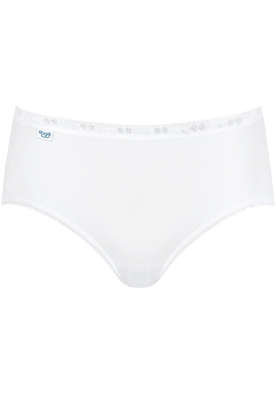 sloggi Midislip »Basic+«, (2er Pack), perfekter Sitz, Baumwollmix, weiche Nähte, elastisch