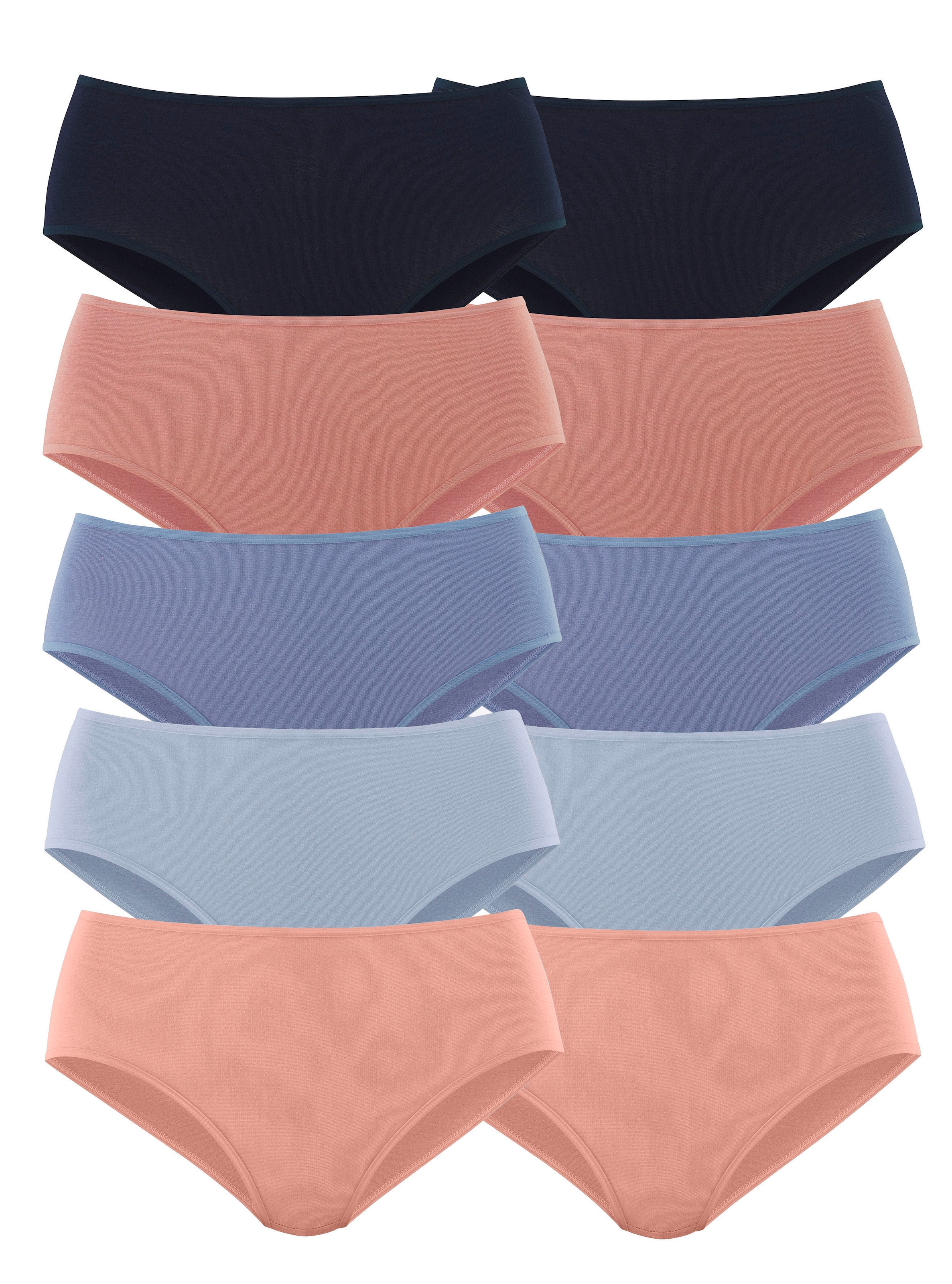 Image of petite fleur by Lascana Hüftslip 10er-Pack, aus elastischer Baumwolle