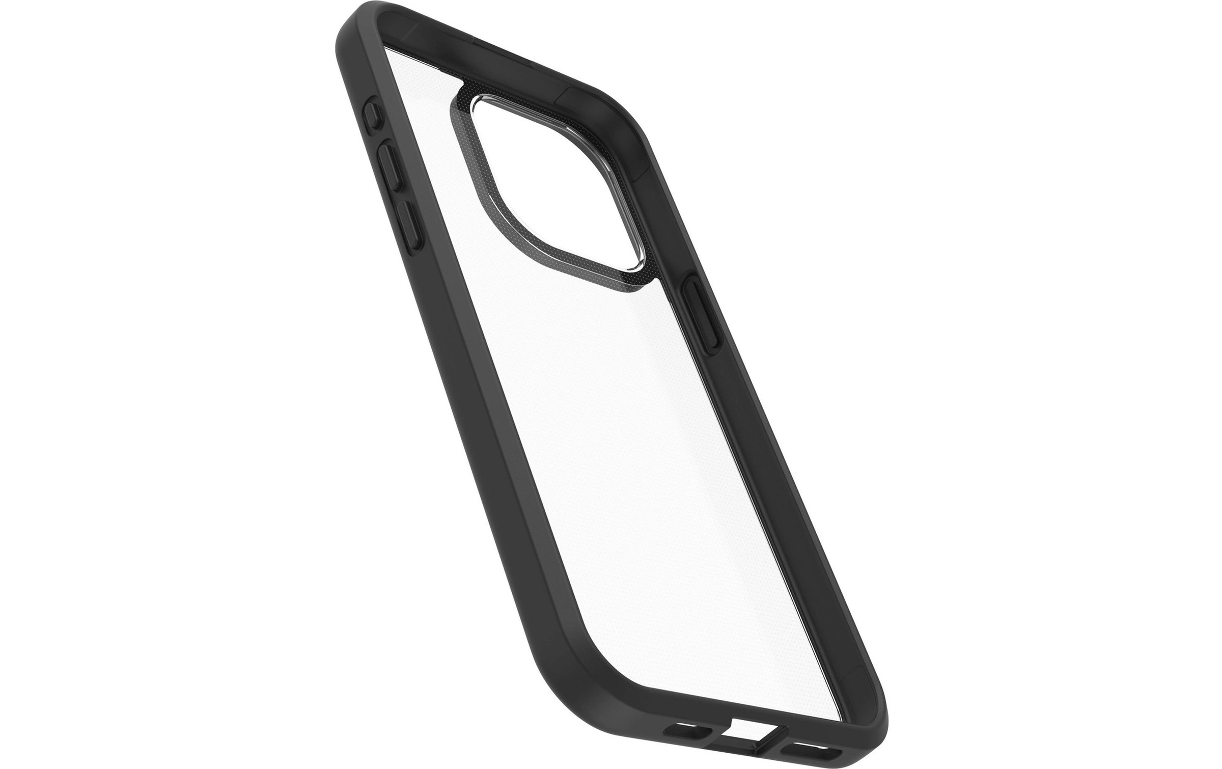 Otterbox Housse pour téléphone portable »React iPhone 15 Pro Max Schwarz/Transparent«