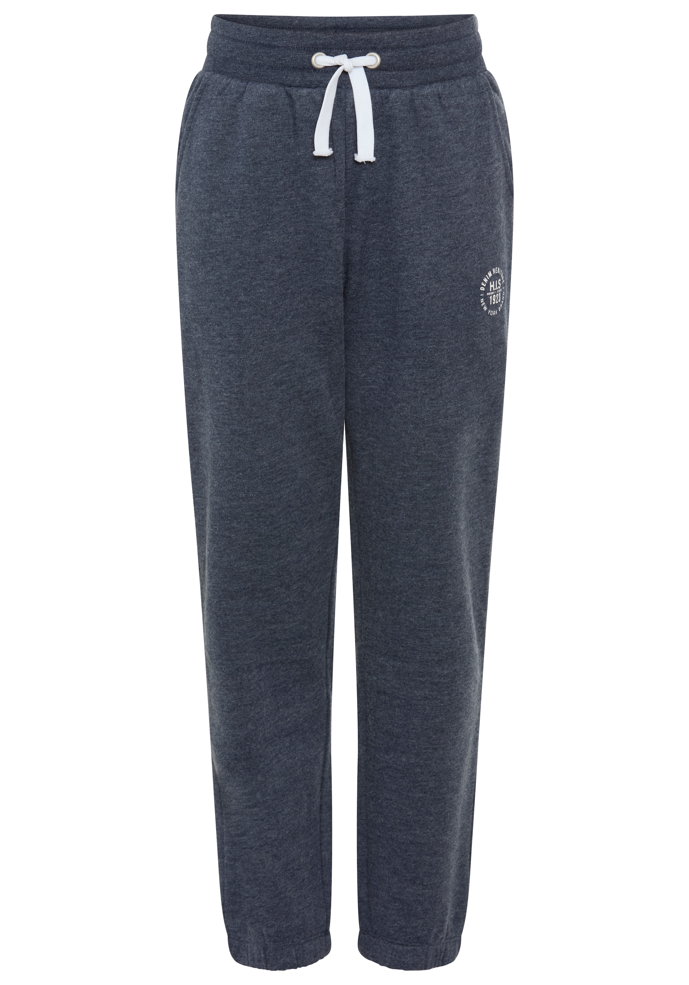 H.I.S Pantalon sweat »Basic Sweatshose, Jogginghose für Jungen«  pour TEENS. pantalon sweat avec petit badge