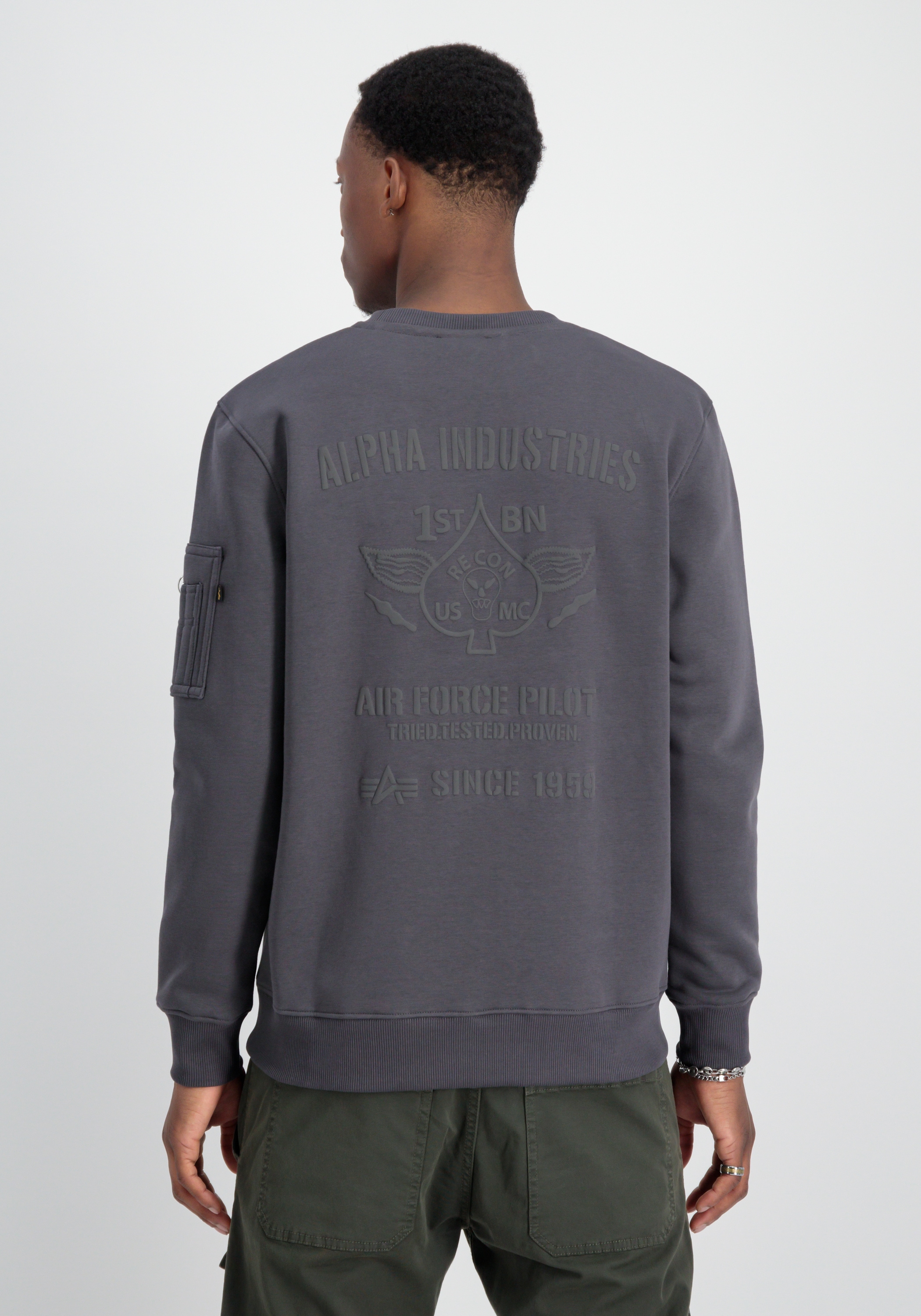 Alpha Industries Sweater »Alpha Industries Men - Sweatshirts Air Force Sweater«