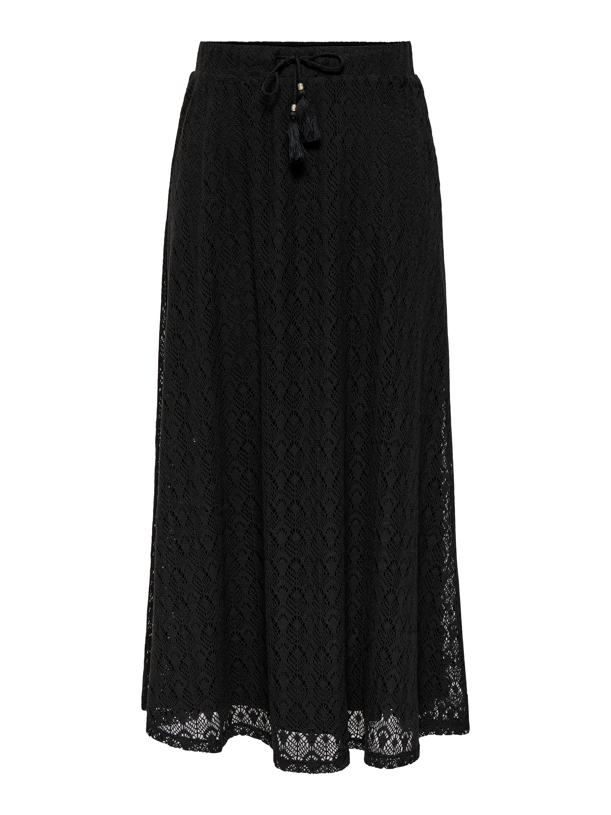 Image of ONLY Maxirock "ONLDANA TASSEL LONG SKIRT JRS" Materialmix