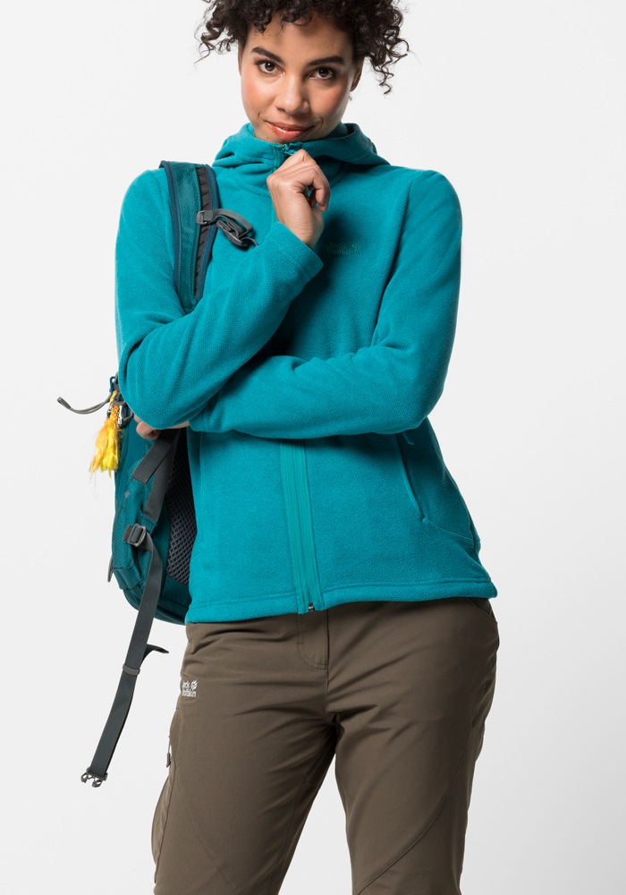 Image of Jack Wolfskin Fleecejacke »SKYWIND HOODED JACKET W« bei Ackermann Versand Schweiz