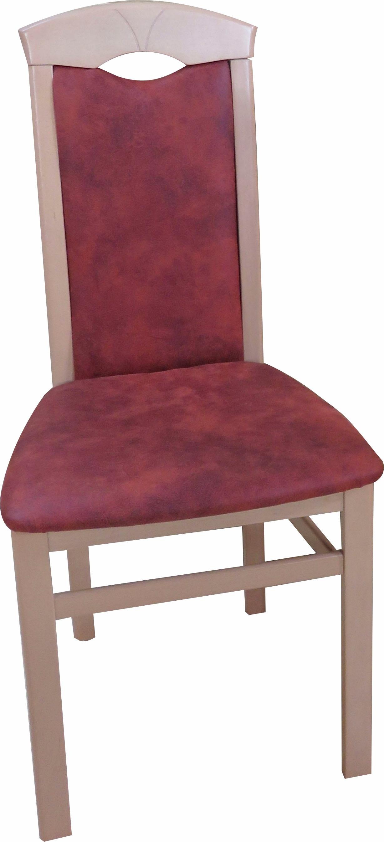 Home affaire 4-Fussstuhl (Set) 2 Stk. Microfaser