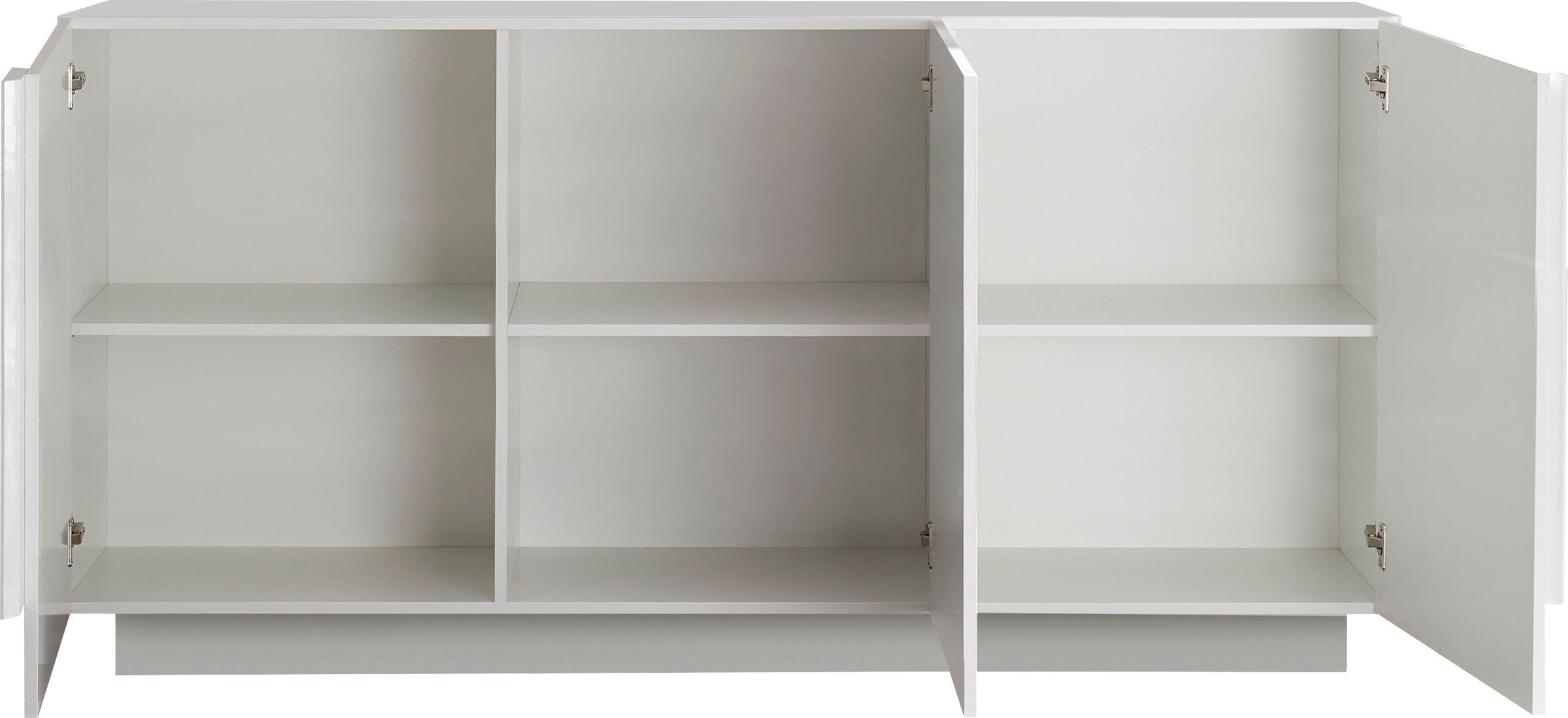 INOSIGN Sideboard »Jupiter, Breite 181 cm, Kommode 3 Türen - Soft Closing, Anrichte,« moderne Griffblende, FSC®, cleveres Stauraumkonzept