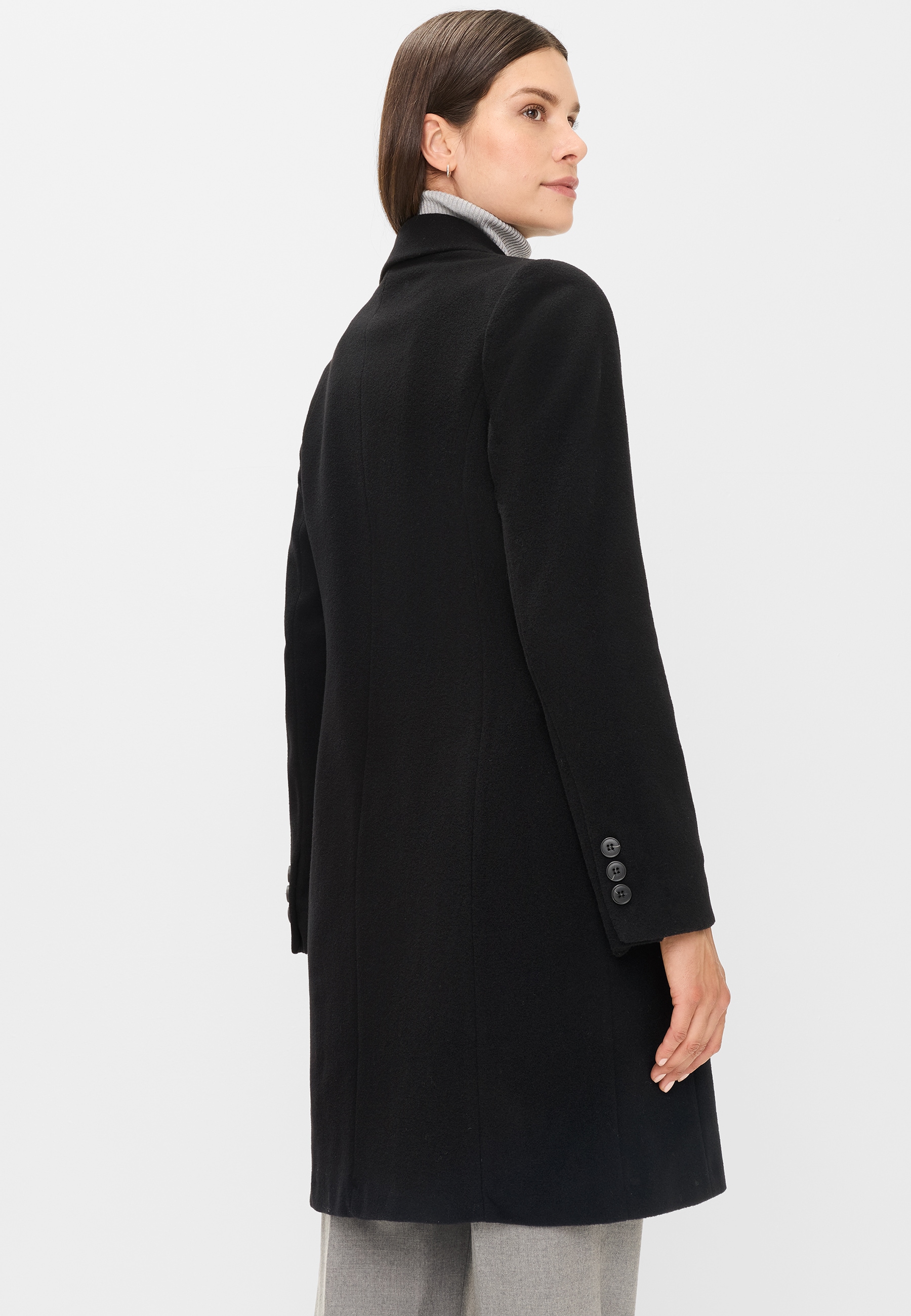 Fuchs Schmitt Manteau court mélange de laine avec proportion de cachemire