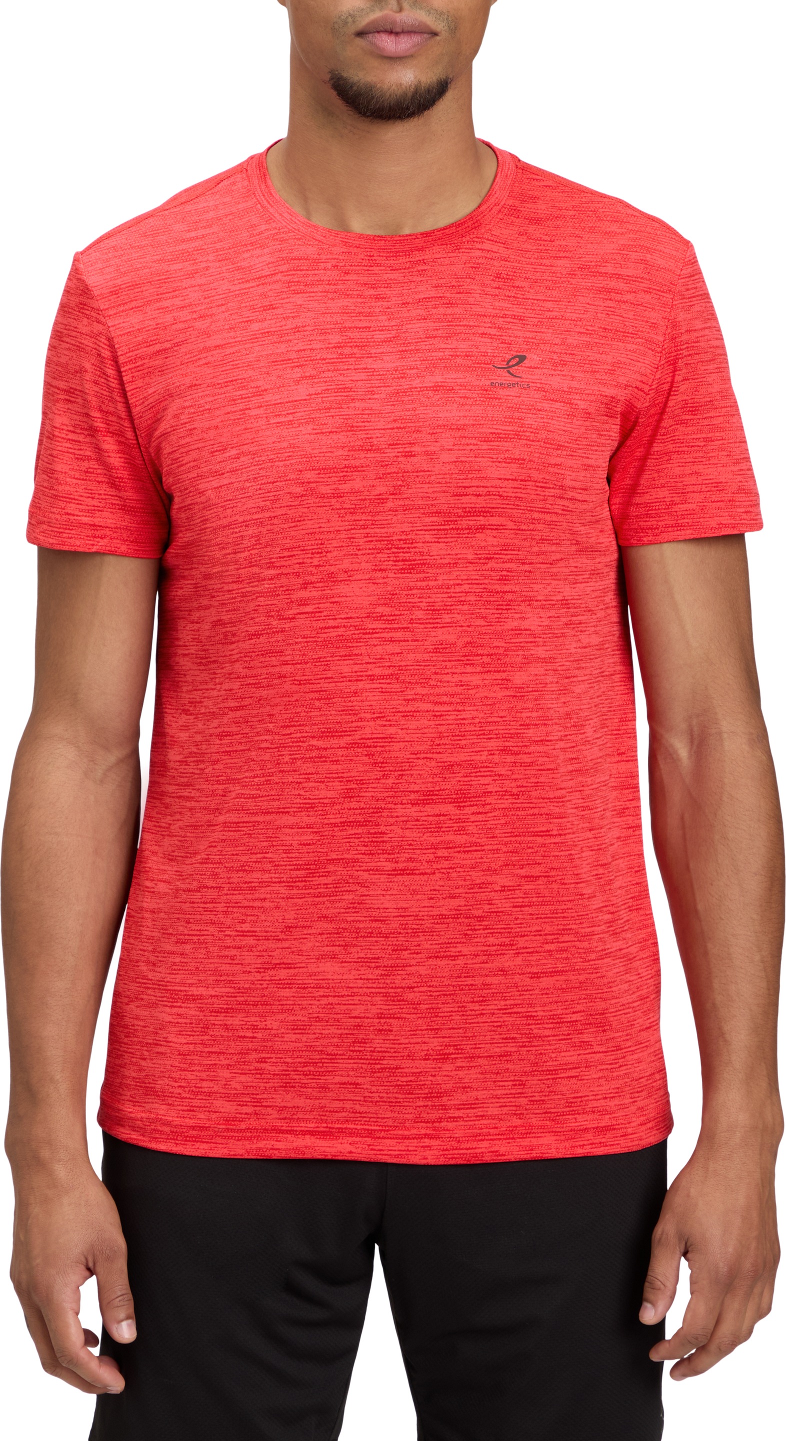 Image of Energetics T-Shirt "He.-T-Shirt Telly II SS M" mit Rundhalsausschnitt, Kurzarmdesign, aus Polyester, normaler Schnitt