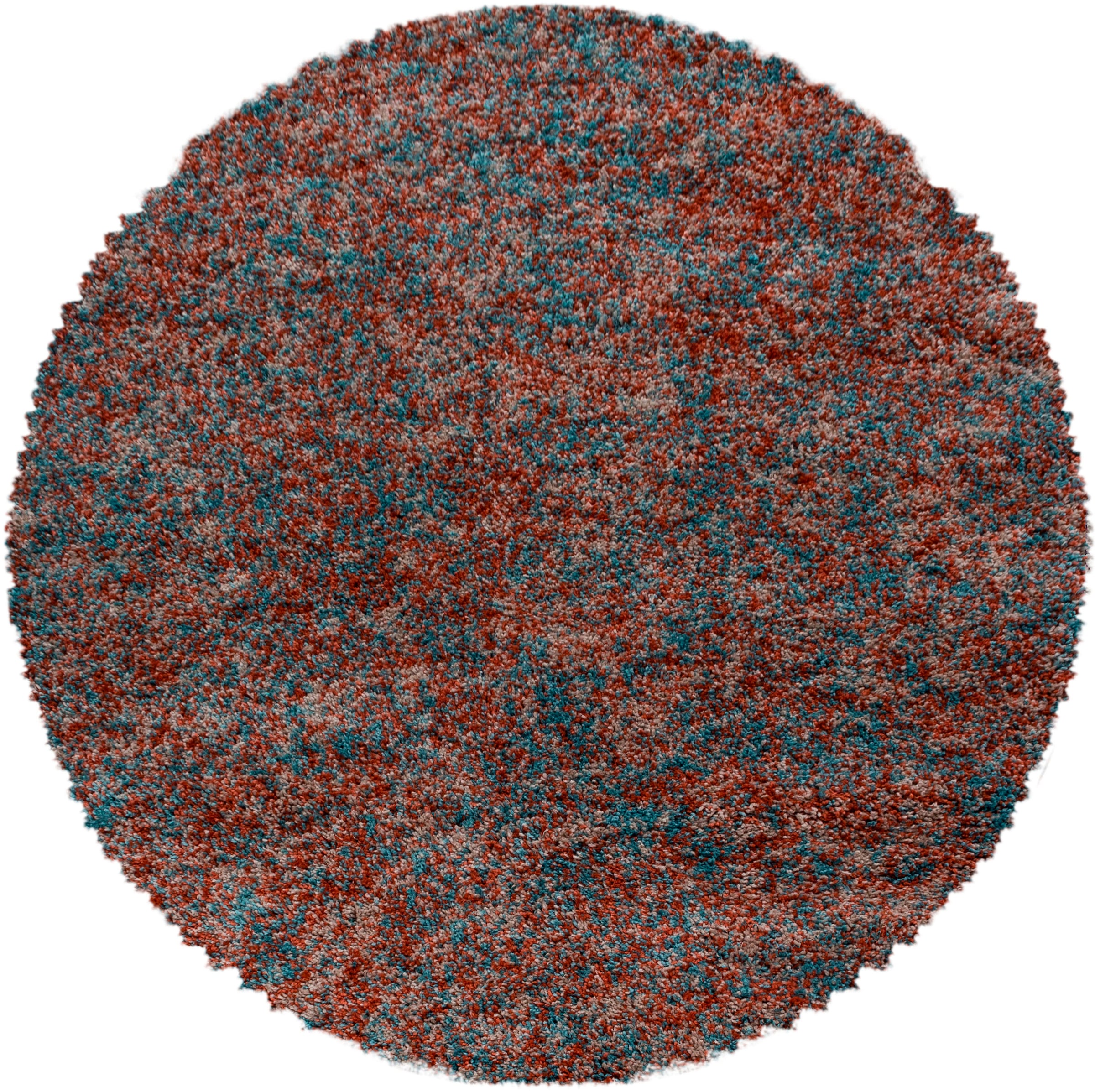 Image of Ayyildiz Teppiche Hochflor-Teppich "Enjoy Shaggy" rund 50 mm Höhe melierter Langflor, Wohnzimmer