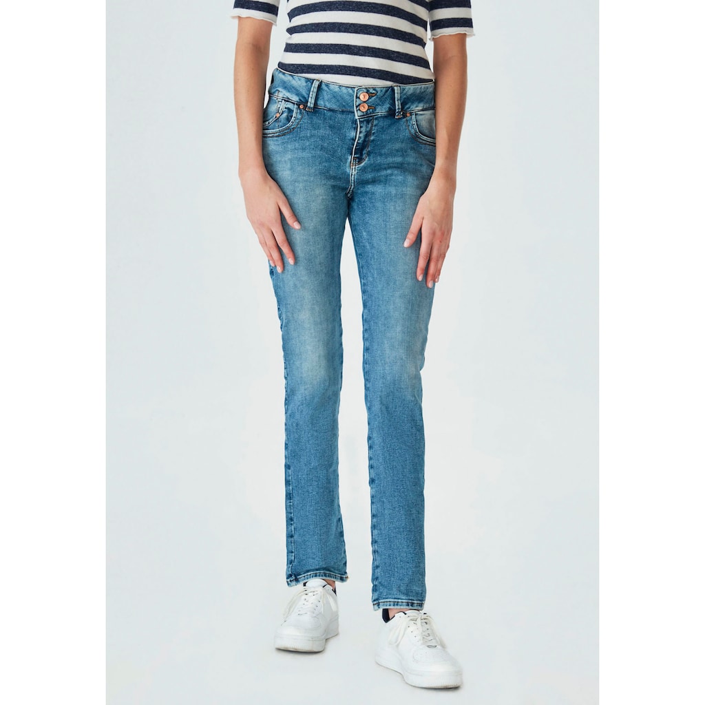 LTB Slim-fit-Jeans »Molly«, mit doppelter Knopfleiste & Stretch