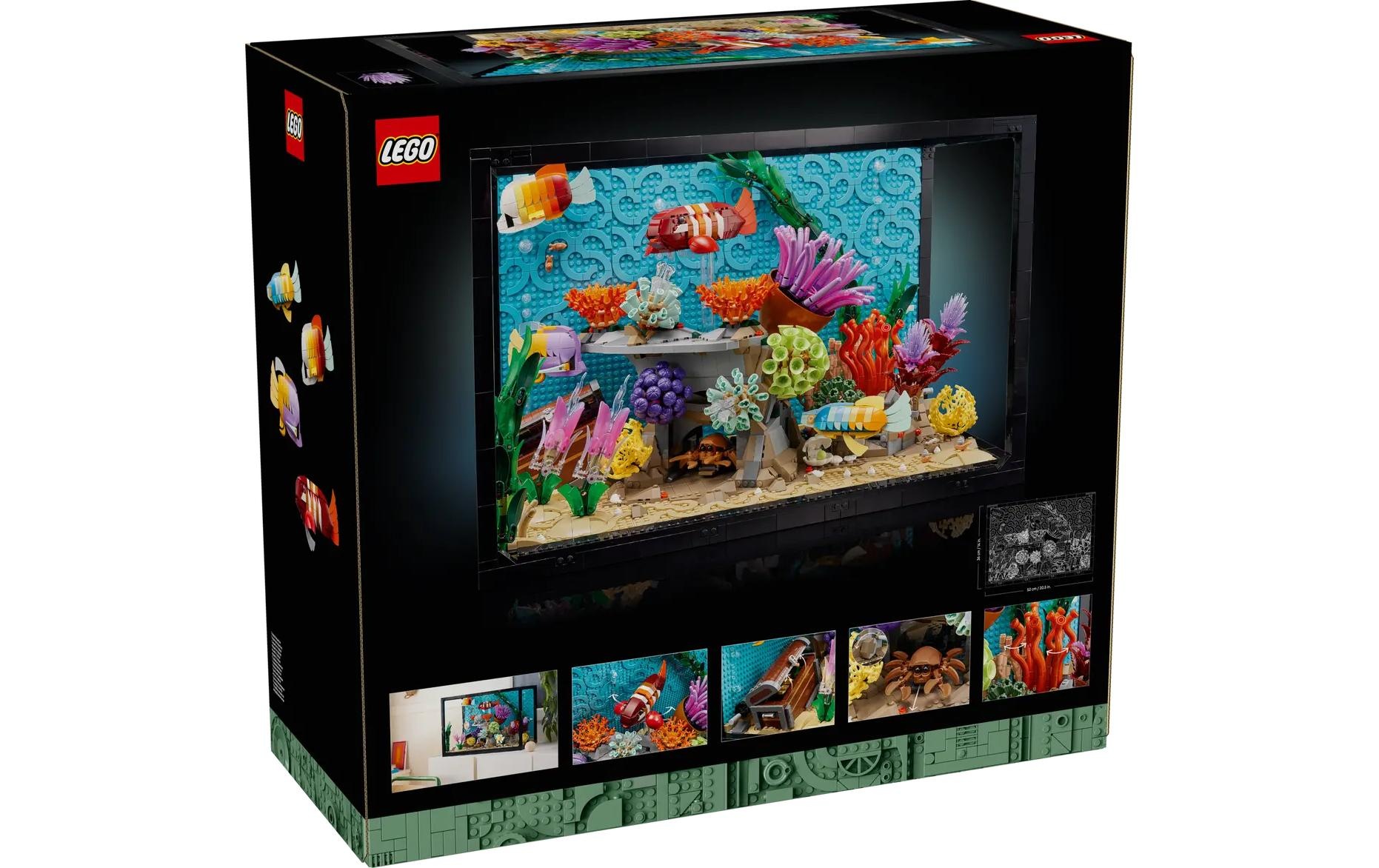 LEGO® Konstruktionsspielsteine »Tropisches Aquarium 10366 4154 Teile«