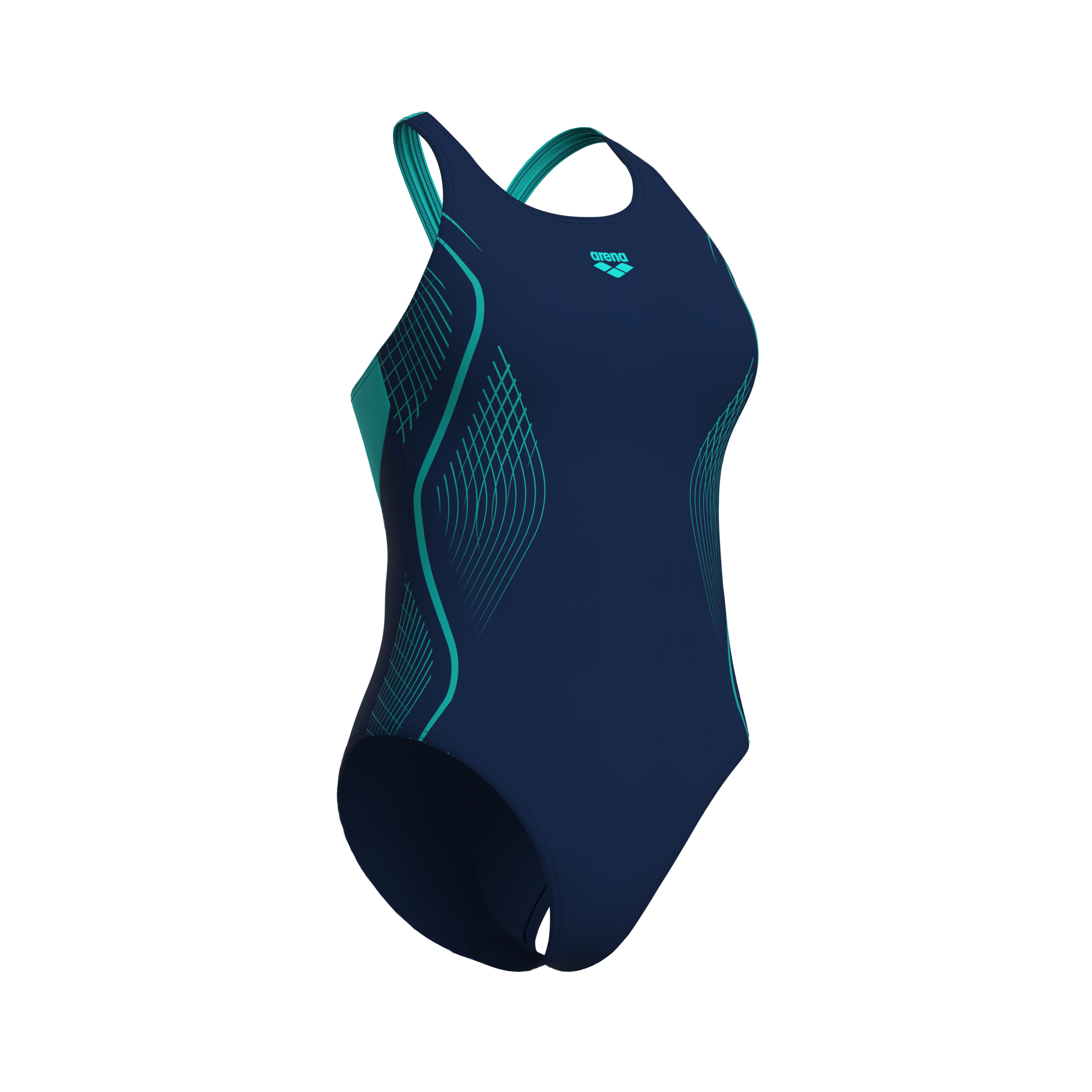 Arena Maillot de bain »WOMEN'S ARENA GRID SWIMSUIT V BACK GRAPHIC«