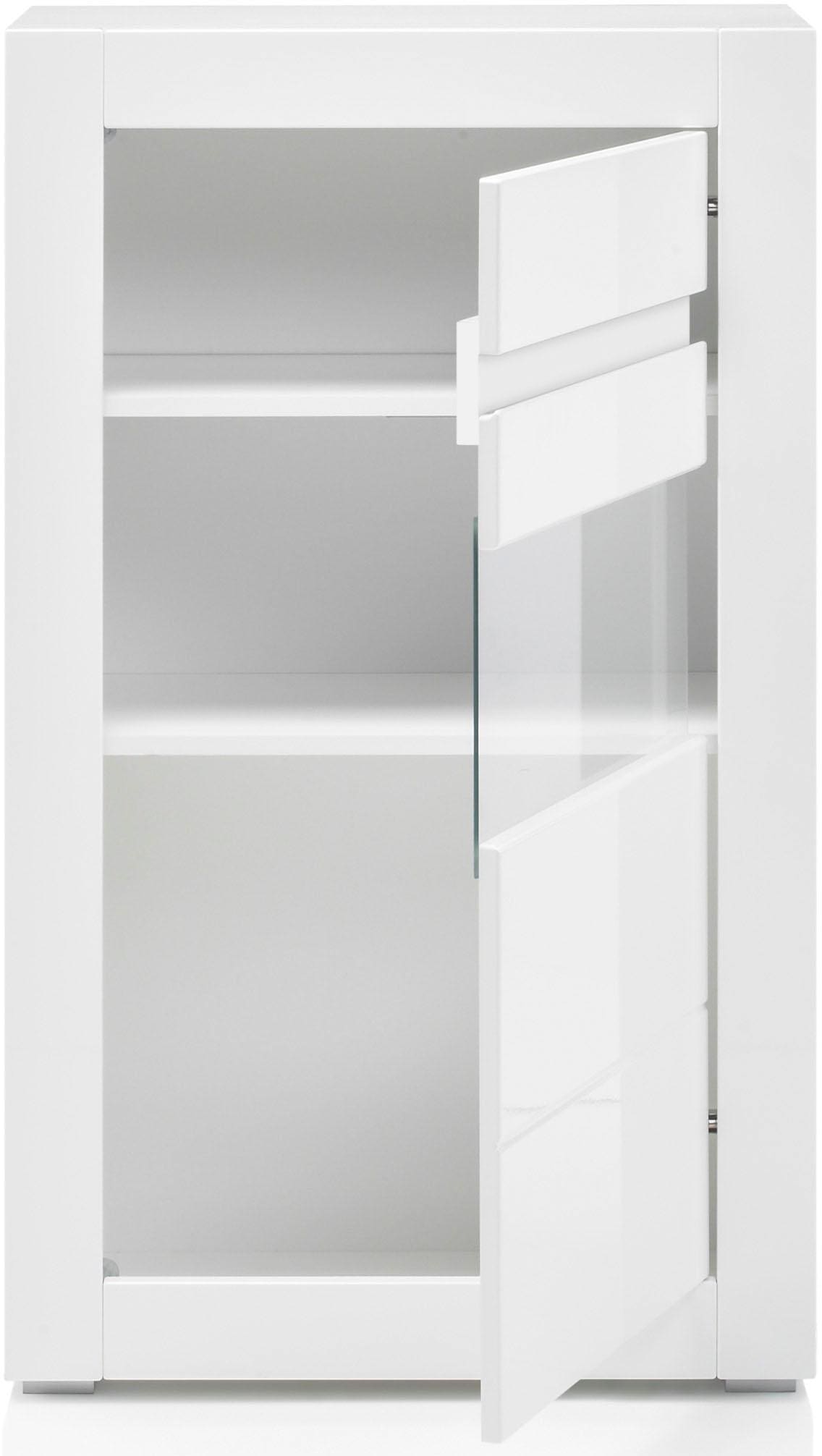 ♕ INOSIGN Vitrine »Carat«, wendbare Höhe 112 cm, Blende versandkostenfrei auf