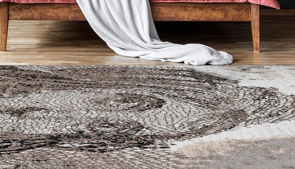 Image of Arte Espina Teppich "Iglesia 200" rechteckig 10 mm Höhe Jacquard-Teppich, dezente Farbwahl, Rücken aus 100 % Baumwolle