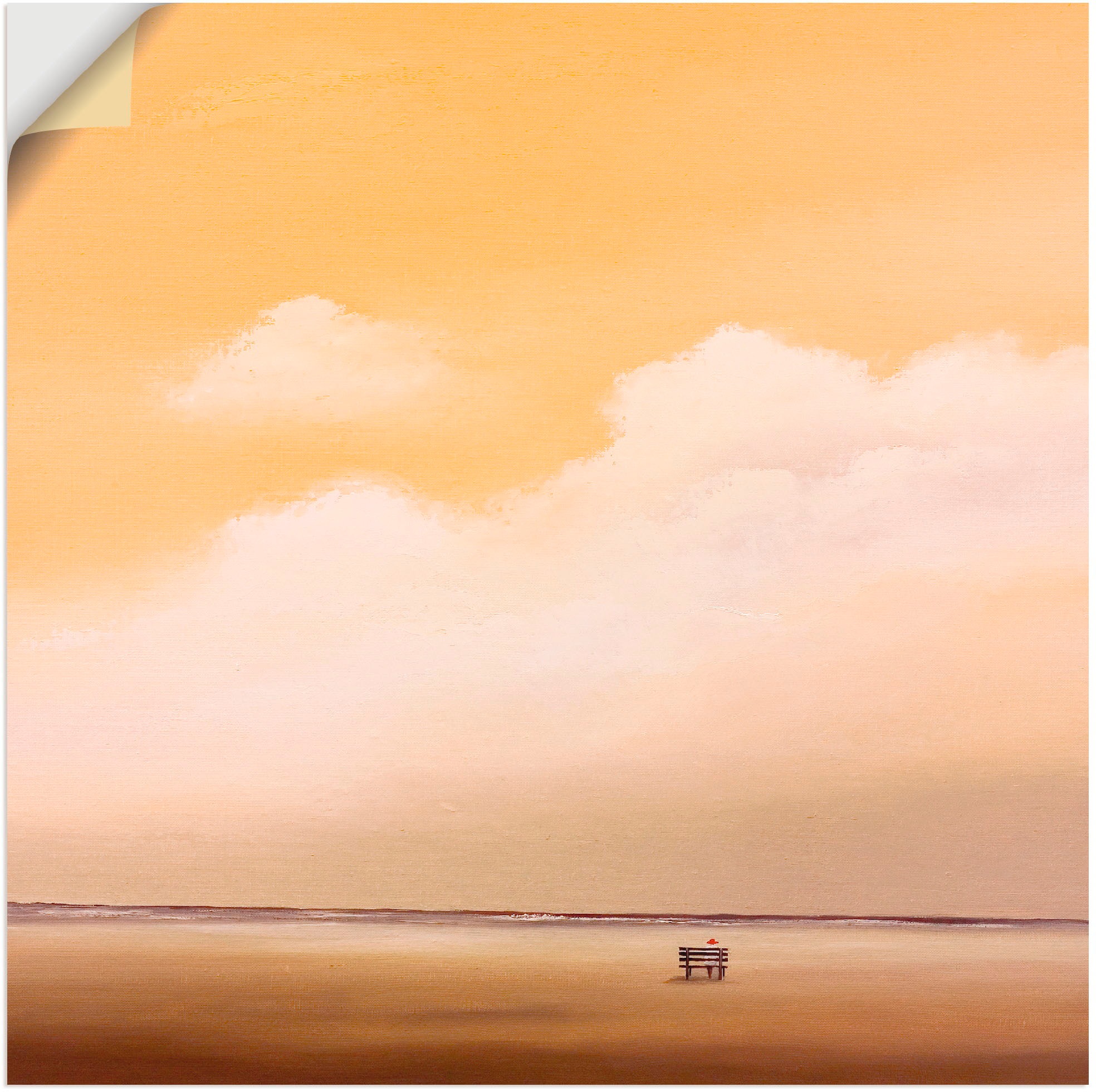 Image of Artland Wandbild »Träumen«, Himmel, (1 St.), in vielen Grössen & Produktarten -Leinwandbild, Poster, Wandaufkleber / Wandtattoo auch für Badezimmer geeignet bei Ackermann Versand Schweiz