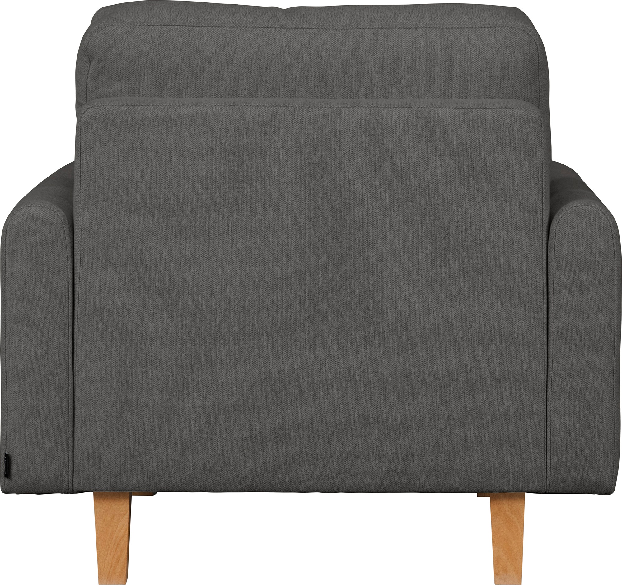 Home affaire Sessel »TRIPLO Relaxsessel mit Wellenunterfederung, Masse B/T/H: 95/100/89 cm«, Polstersessel mit Steppung im Rückenkissen, hohe Qualität