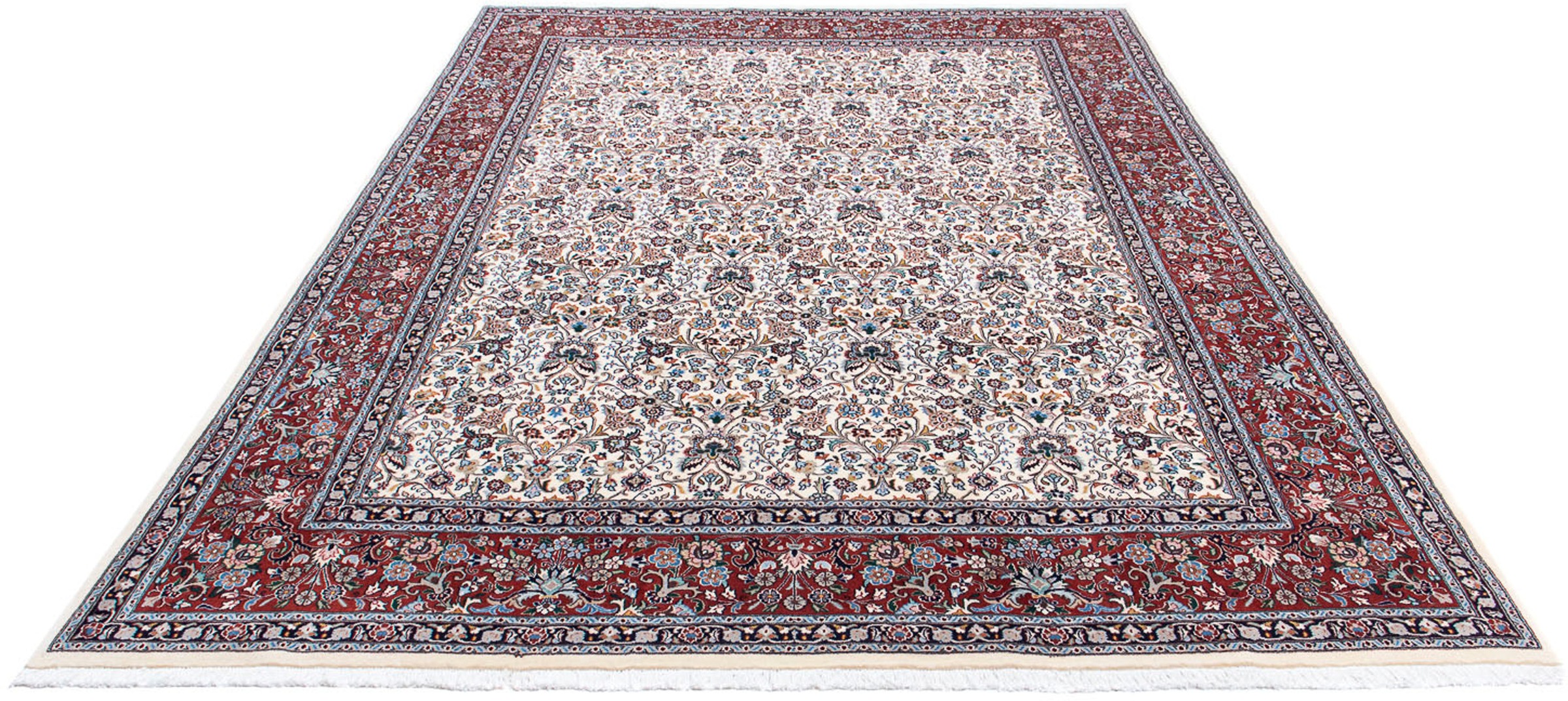 Image of morgenland Orientteppich »Perser - Classic - 343 x 248 cm - beige«, rechteckig, 10 mm Höhe, Wohnzimmer, Handgeknüpft, Einzelstück mit Zertifikat bei Ackermann Versand Schweiz