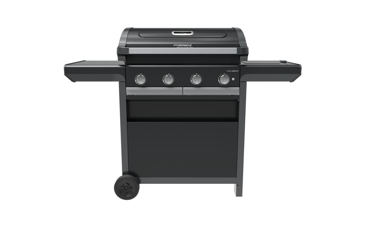 Image of Campingaz Gasgrill »4 Series Select S«, Warmhalterost, Seitenkochstelle, Drehspiess Option, Seitenablagen (abklappbar) bei Ackermann Versand Schweiz
