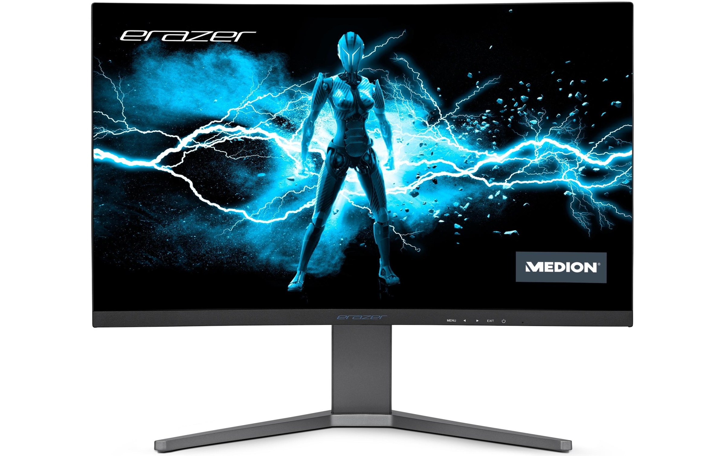 Medion® Gaming-Monitor »ERAZER Spectator X10 32 Curved«, 79,69 cm/31,5 Zoll, 2560 x 1440 px, WQHD, 1 ms Reaktionszeit, 165 Hz