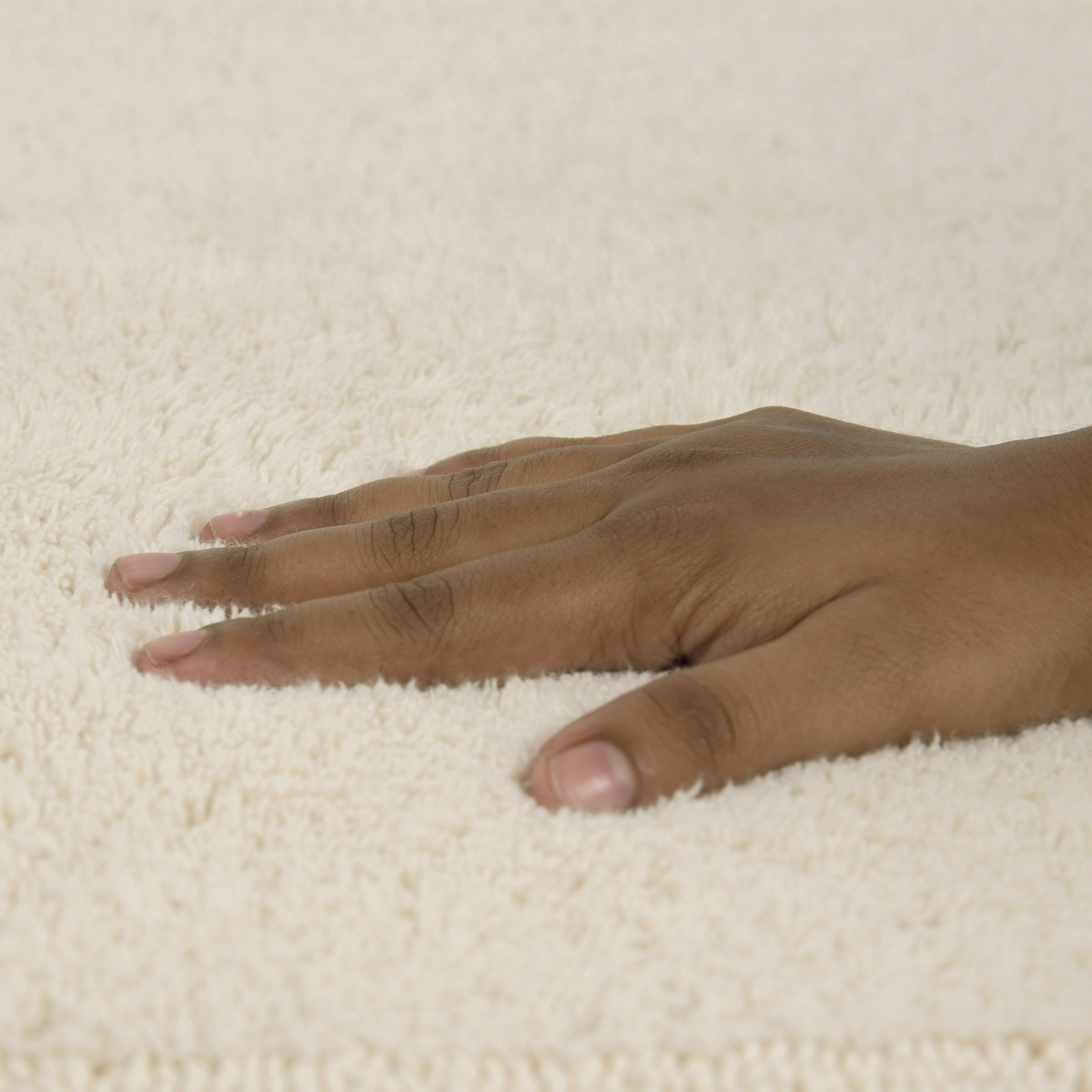 my home Badematte »Kapra, Badvorleger, Badezimmer Teppich«, beidseitig nutzbar-fussbodenheizungsgeeignet-strapazierfähig, mit Bordüre, Badteppich, Badematte, Baumwolle
