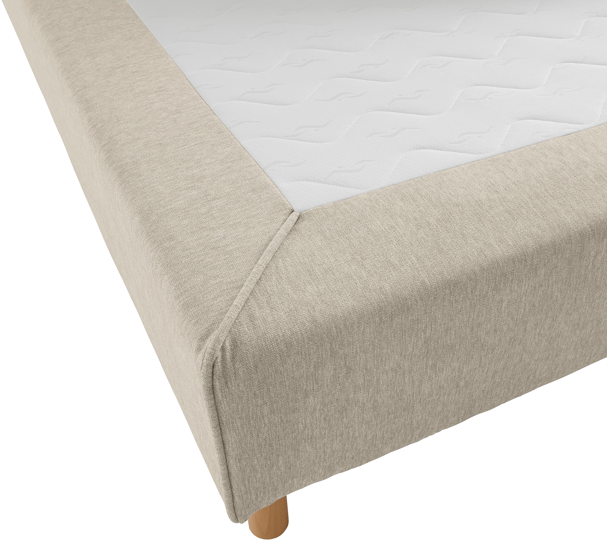 Home affaire Boxspringbett »Heimatblick 100x200cm beliebig erweiterbar zu Doppel- und Familienbett«, Einzelbett, Hotelbett erhältlich in H2,H3 & H4