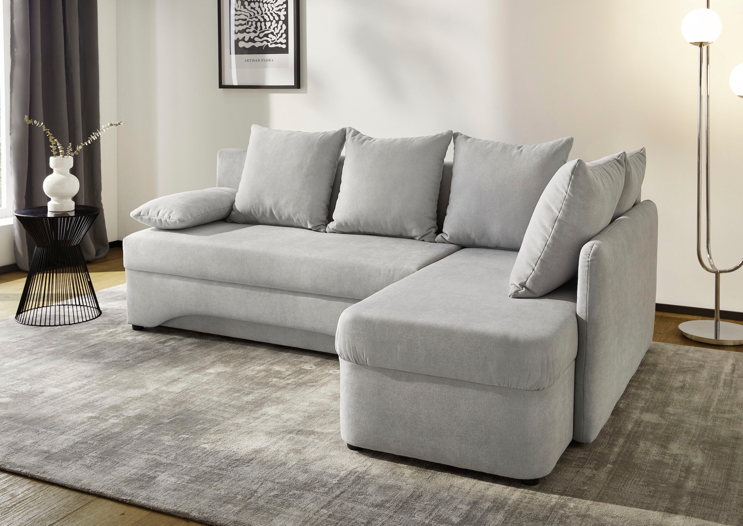 Image of Jockenhöfer Gruppe Ecksofa "Nivaris L-Form, B: 197 cm" mit Schlaffunktion & Bettkasten, Unser Dauertiefpreis