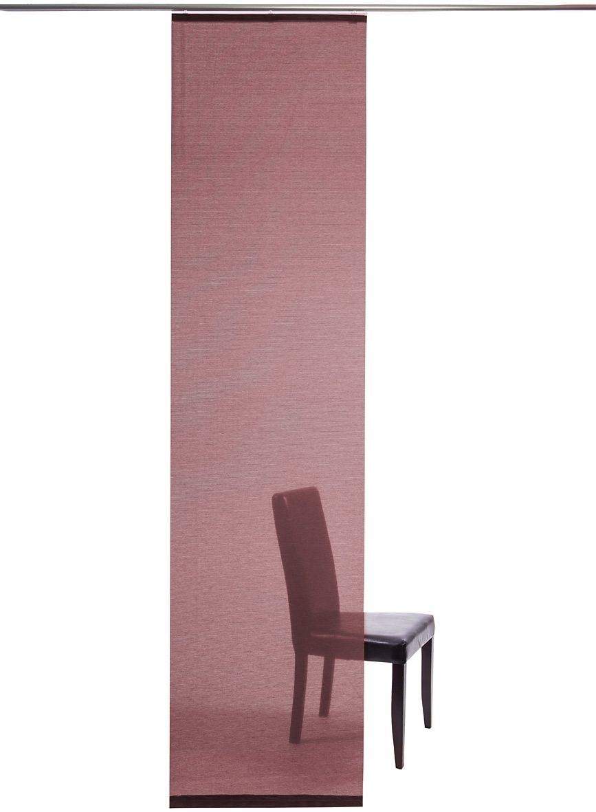 Image of HOMING Schiebegardine "Manhattan" Klettband 1 Stk. tlg. modern, Wohnzimmer, Schlafzimmer