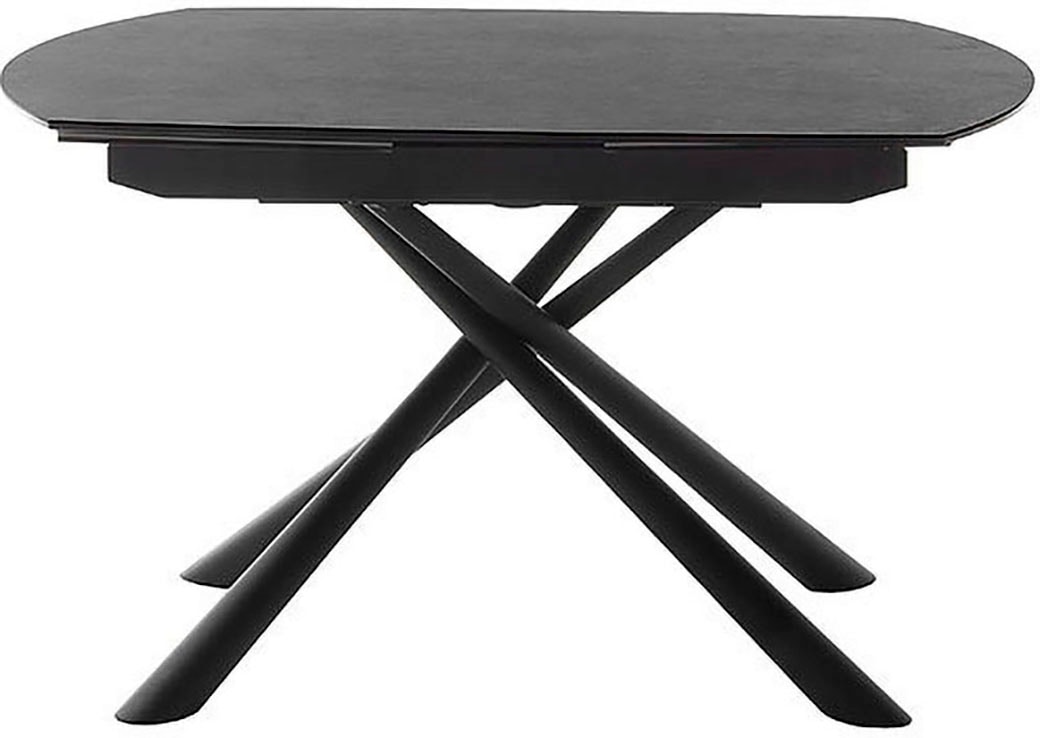 MCA furniture Esstisch »NICOSIA Vierfusstisch 130-190 cm«, (Einzelstück), Keramik, Metall, Rotationsauszug, ausziehbar, Tischplatte 11 mm