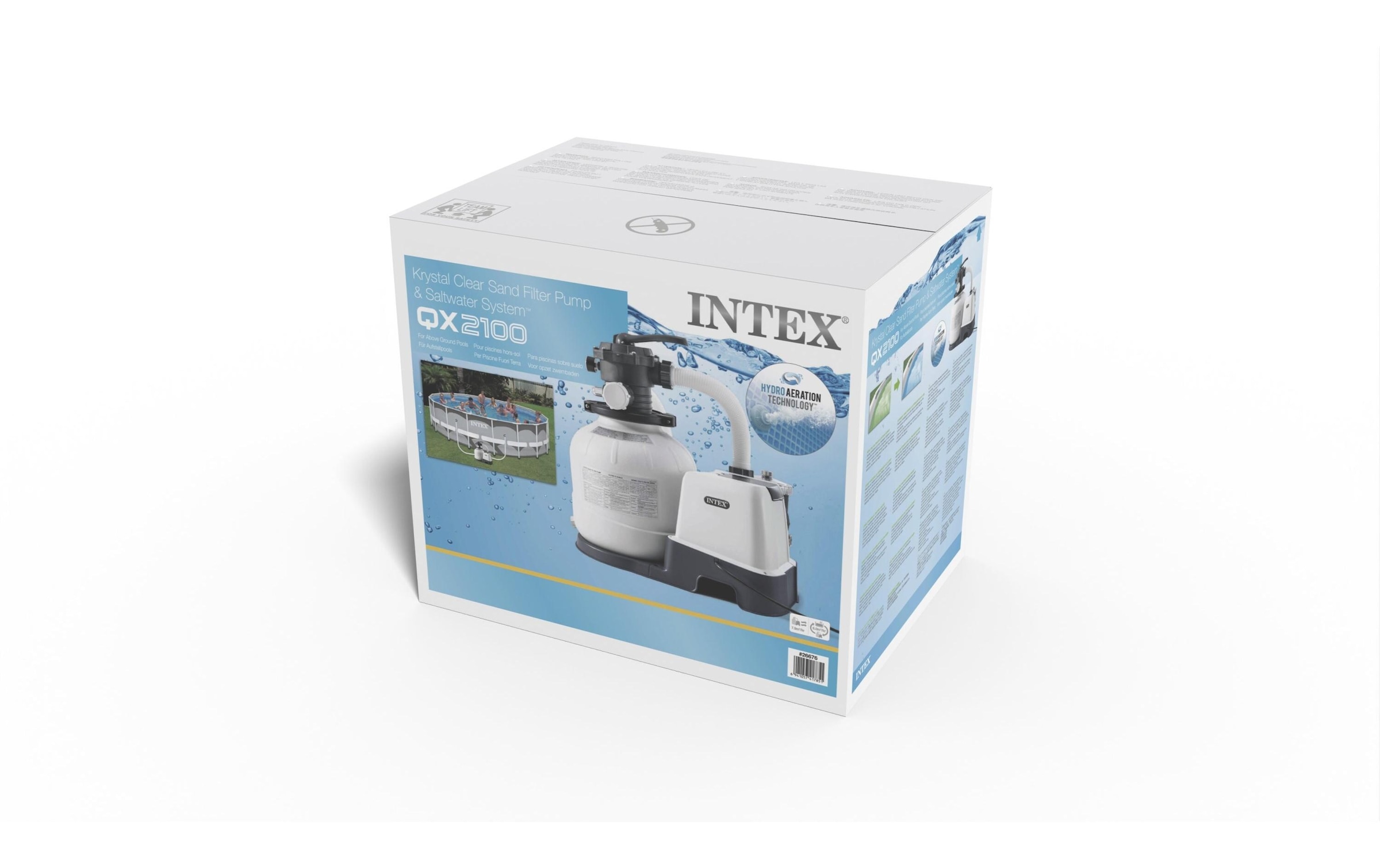 Intex Sandfilteranlage »+ Chlorinator Kombination 32 m³«