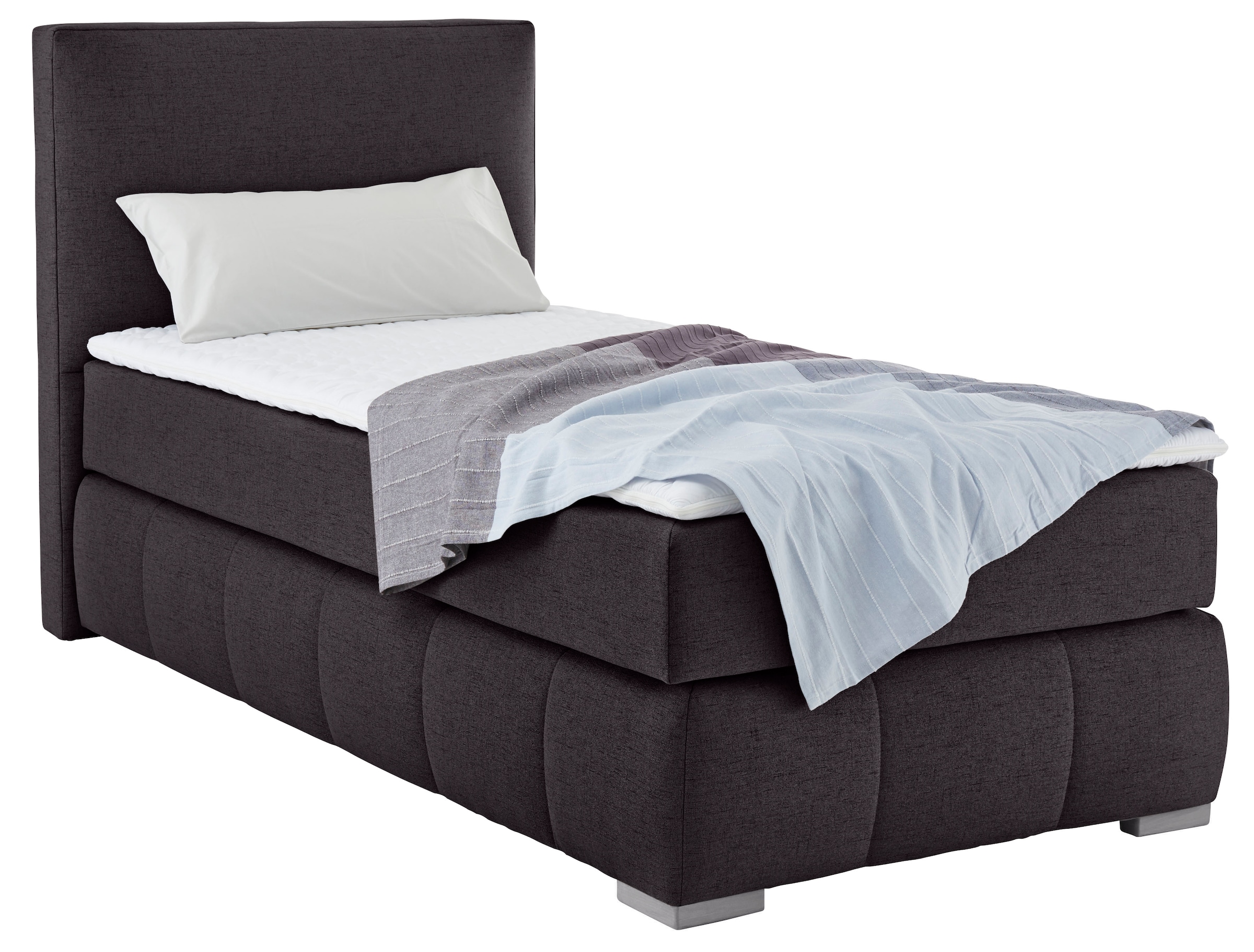 Home affaire Lit boxspring »Wehma« incl. surmatelas dans 3 matelas différents, aussi en velours
