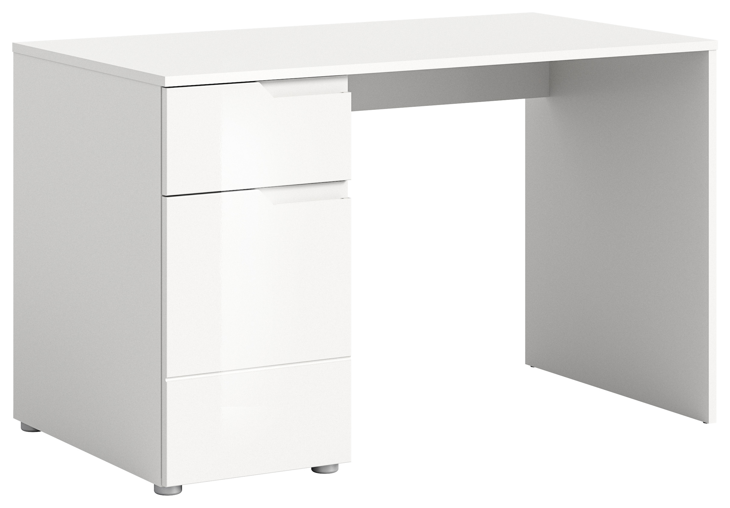 INOSIGN Schreibtisch »CAPRI, 1 Schubkasten & 1Tür  inkl. eingefasster Griffmulde« Computertisch, Home-Office-Tisch, Bürotisch, Office Desk