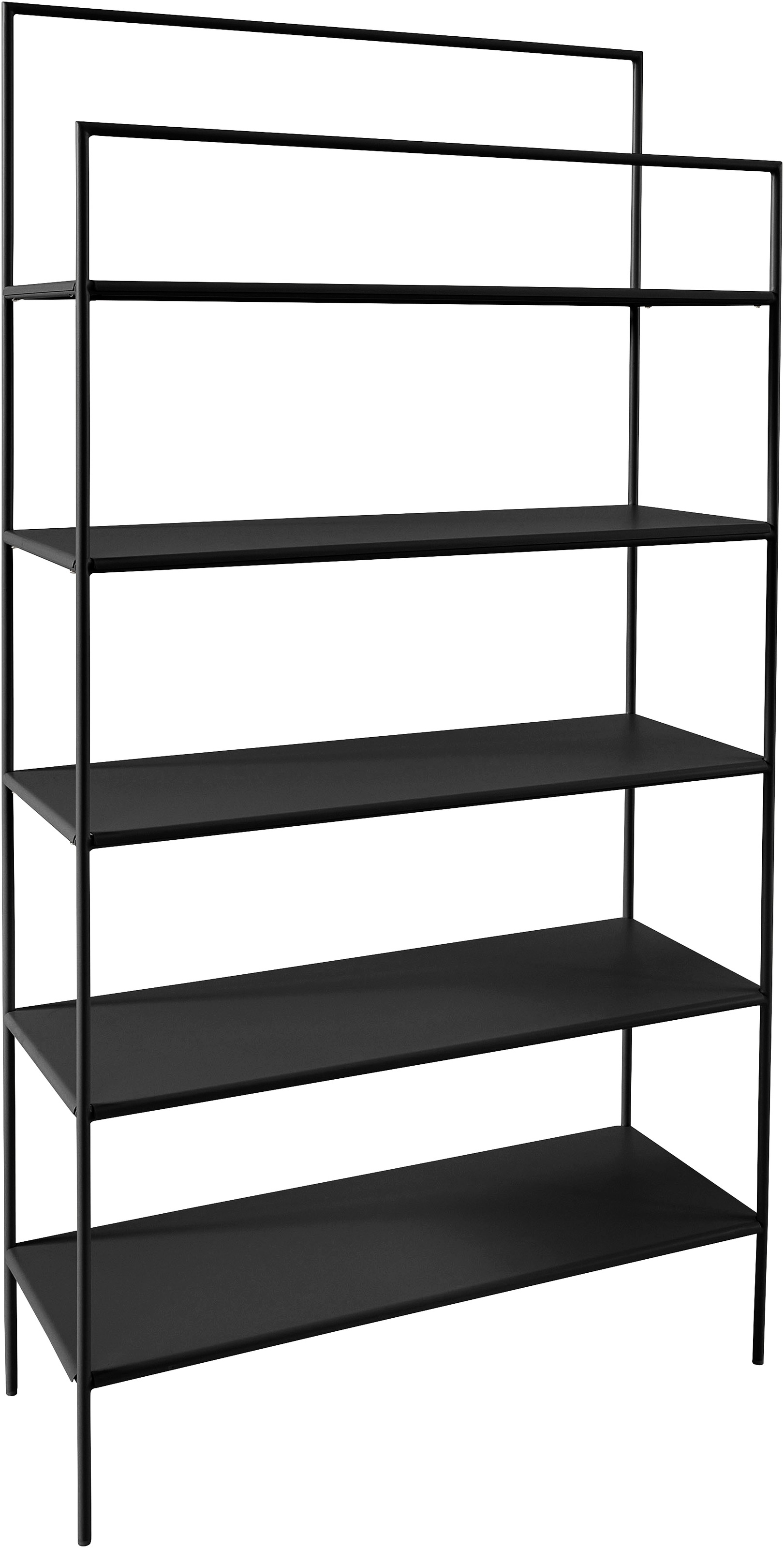LeGer Home by Lena Gercke Étagère multi-usages »Alimo« minimalistisches Design, Metallgestell, 4 Ablageflächen, Breite 80 cm