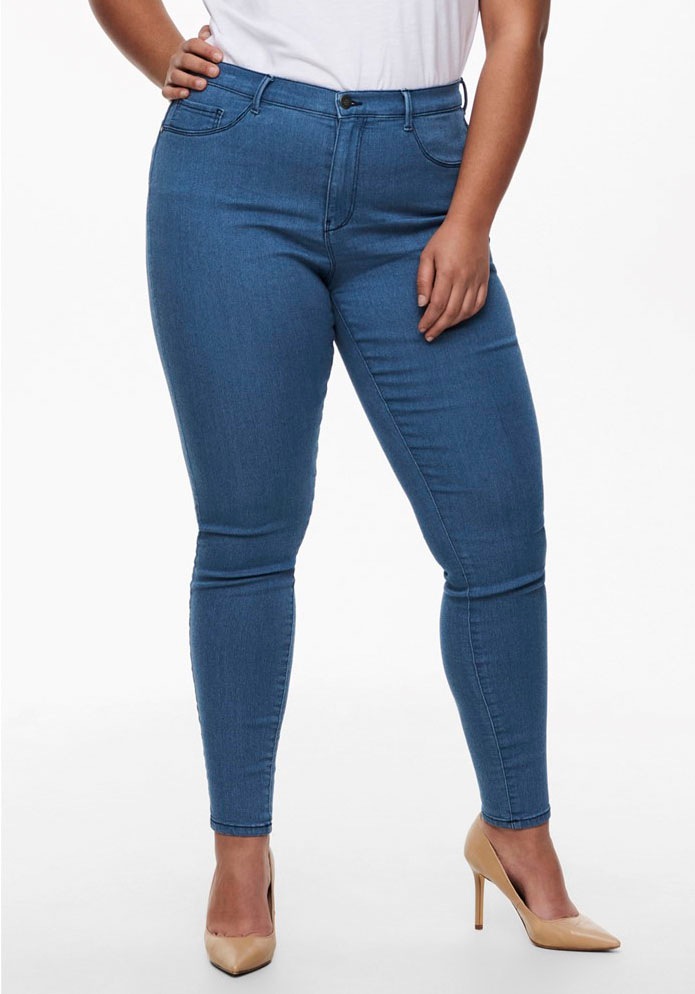 Image of ONLY CARMAKOMA High-waist-Jeans »CARSTORM PUSH UP HW SK JEANS« bei Ackermann Versand Schweiz