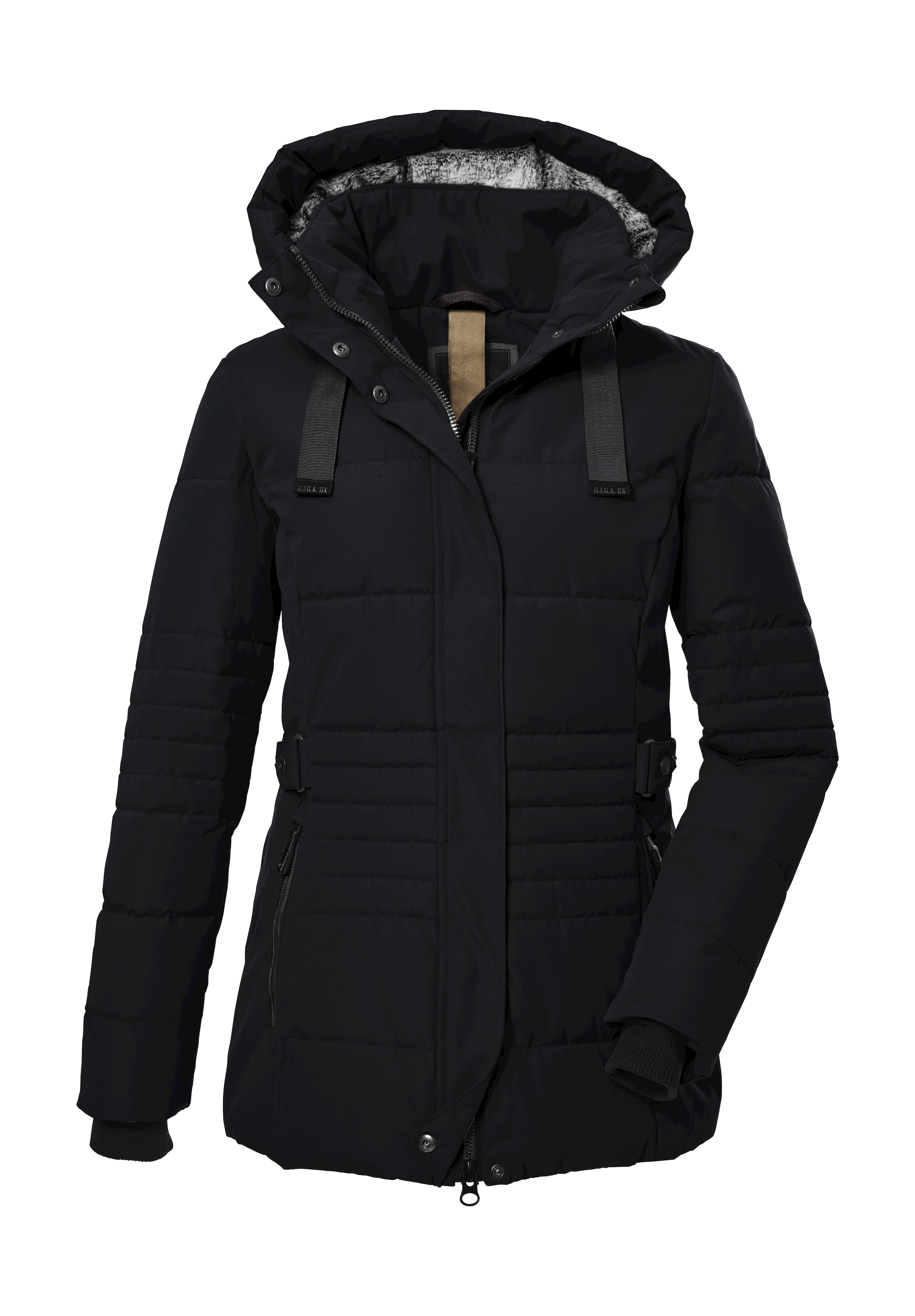 G.I.G.A. DX by killtec Steppjacke »GW 25 WMN QLTD JCKT«, Taillierte Winterjacke, wasserabweisend, winddicht, abnehmbare Kapuze
